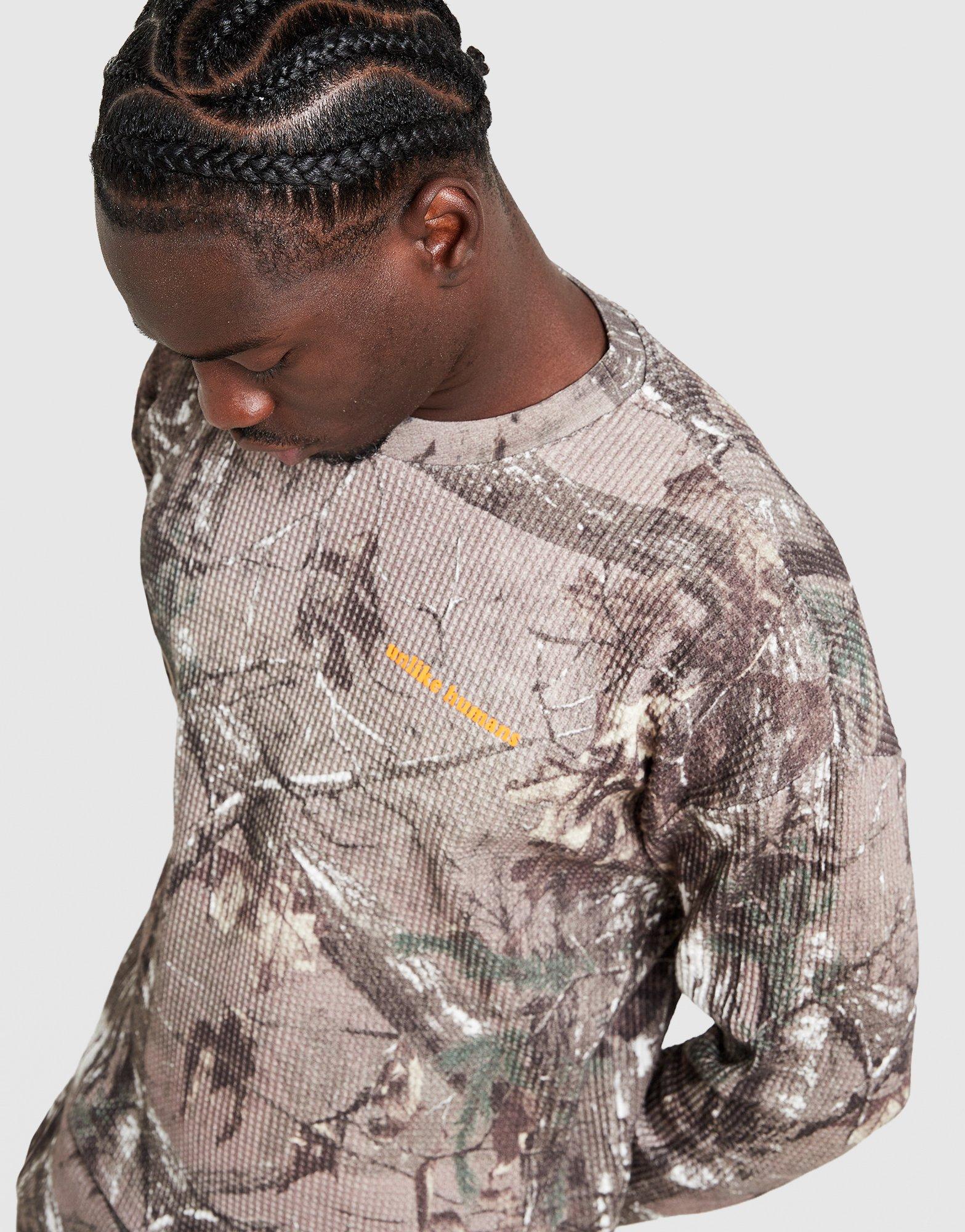 Unlike Humans Lua Waffle Long Sleeve T-Shirt