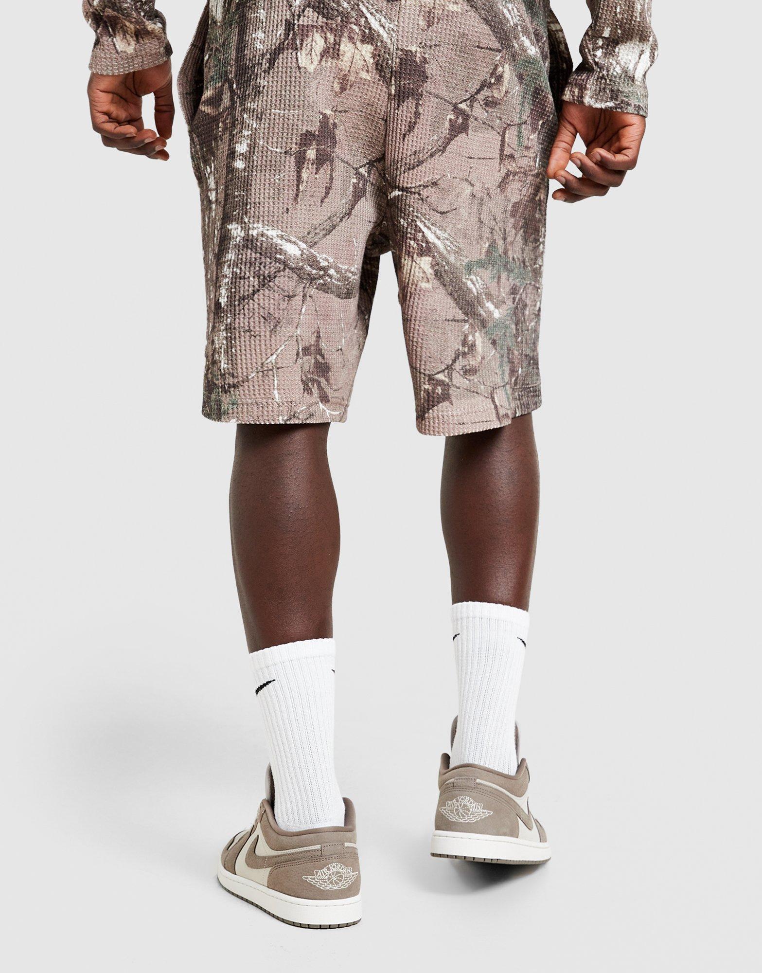 Unlike Humans Lua Waffle Realtree Shorts