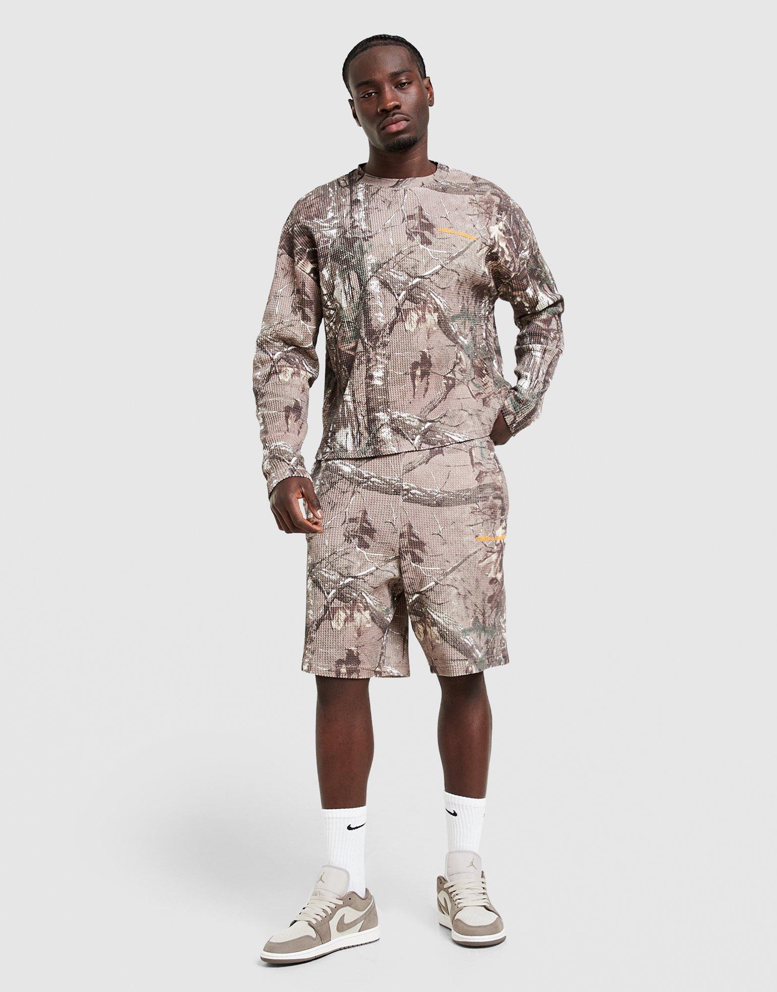 Unlike Humans Lua Waffle Realtree Shorts