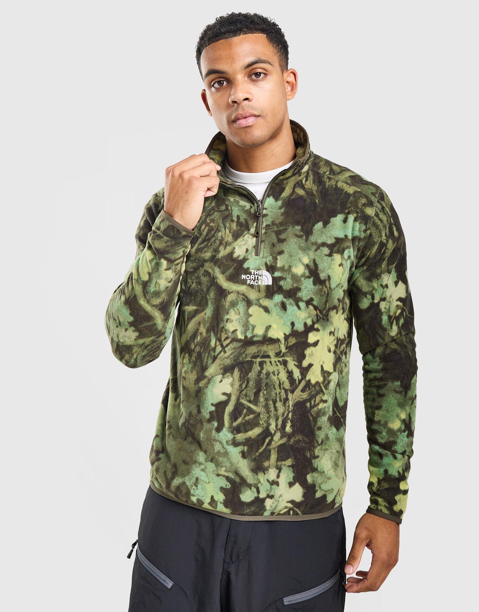 The North Face Glacier All Over Print 1/4 Zip Fleece