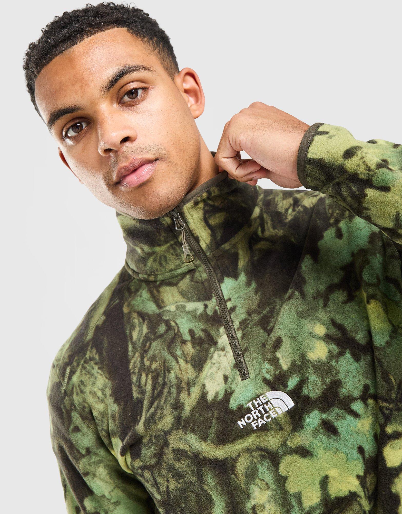 The North Face Glacier All Over Print 1/4 Zip Fleece