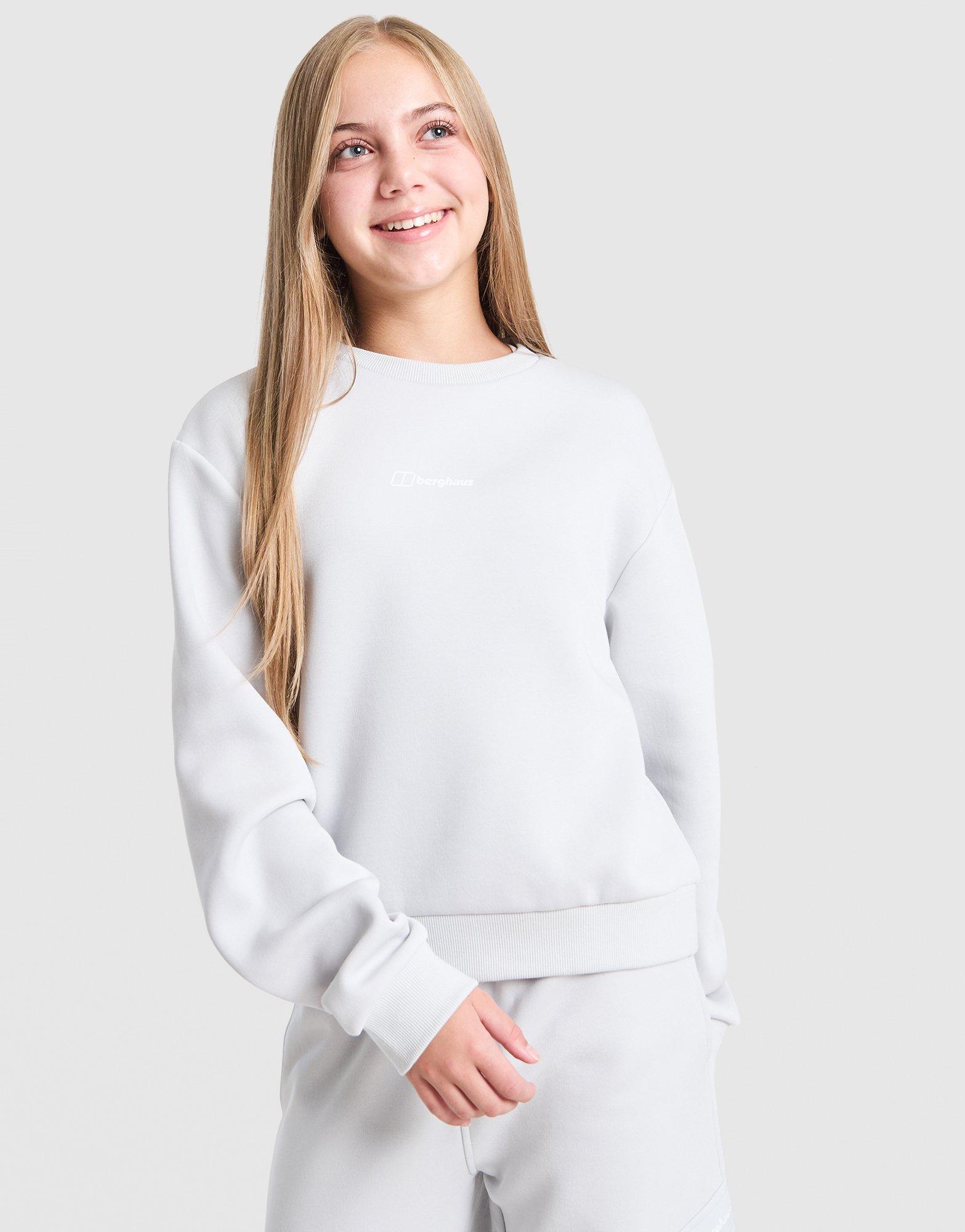 Berghaus Girls' Pace Fleece Crew Sweatshirt Junior