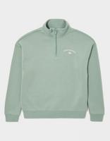 adidas Originals Girls' Varisty 1/4 Zip Sweatshirt Junior
