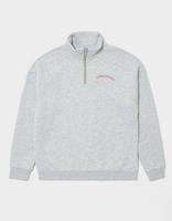 adidas Originals Girls' Varisty 1/4 Zip Sweatshirt Junior