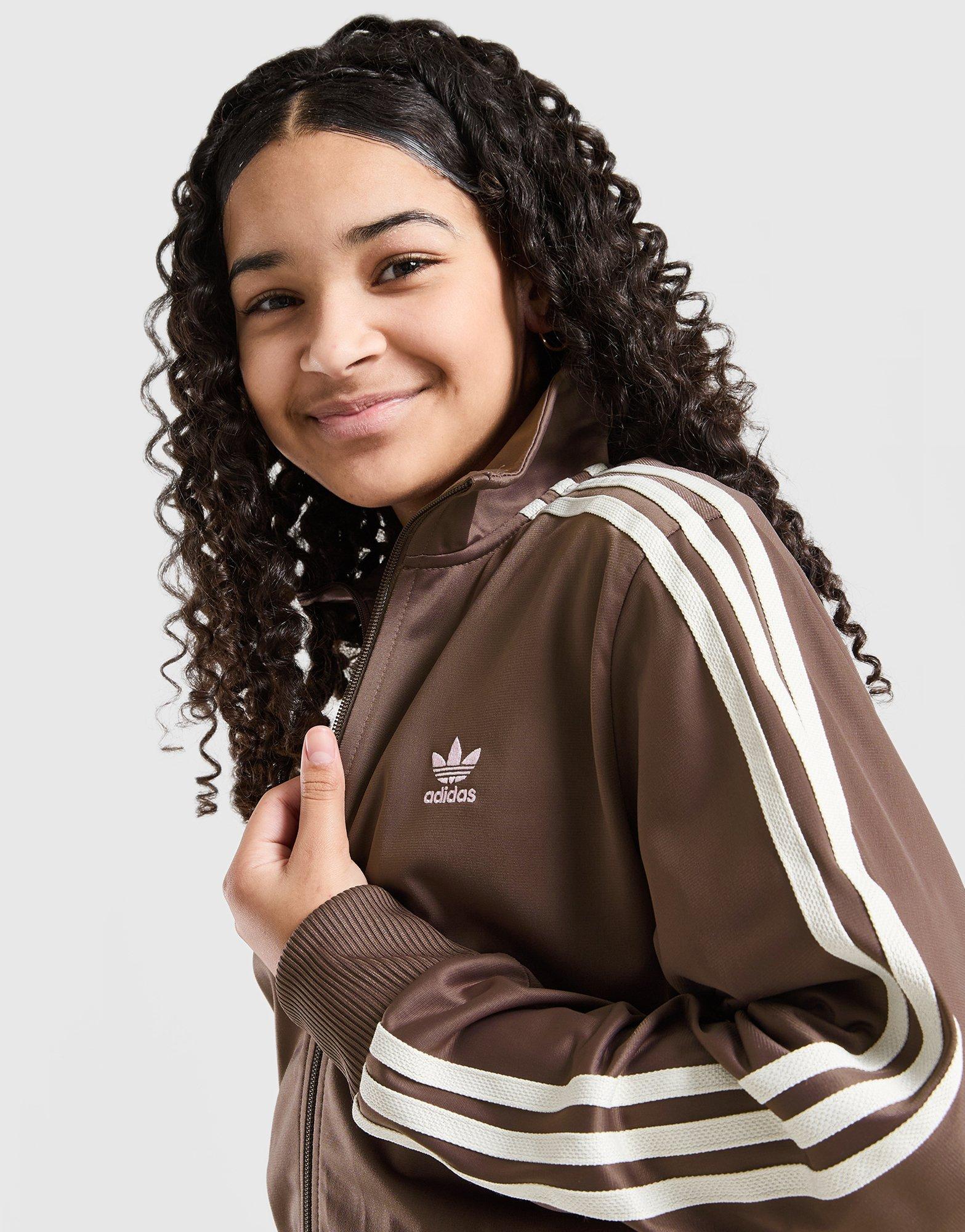 adidas Originals Girls' Firebird Full Zip Track Top Junior