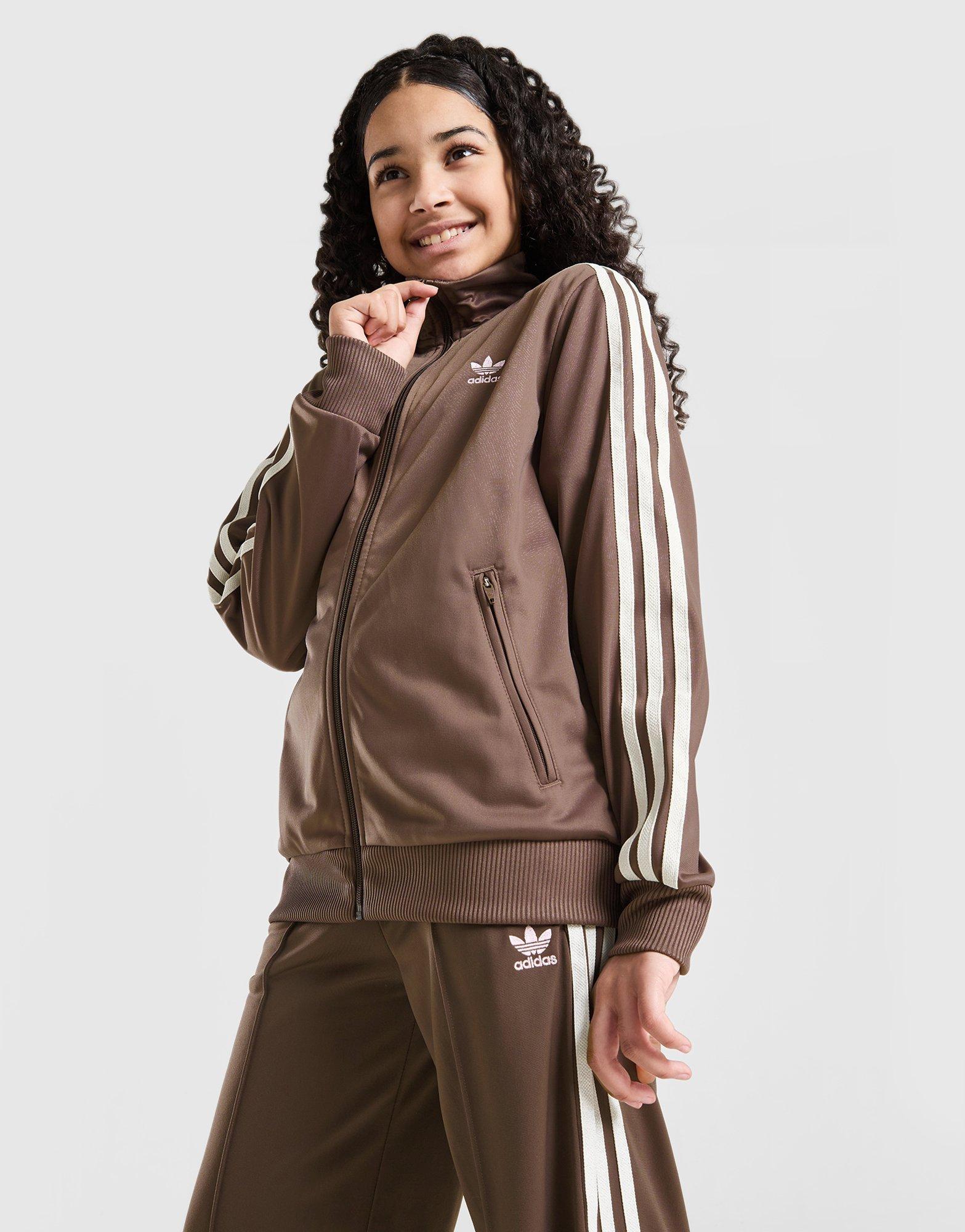 adidas Originals Girls' Firebird Full Zip Track Top Junior
