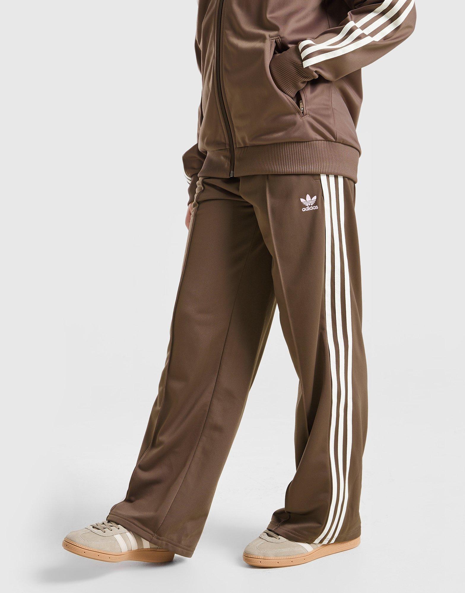 adidas Originals Girls' Firebird Wide Leg Track Pants Junior