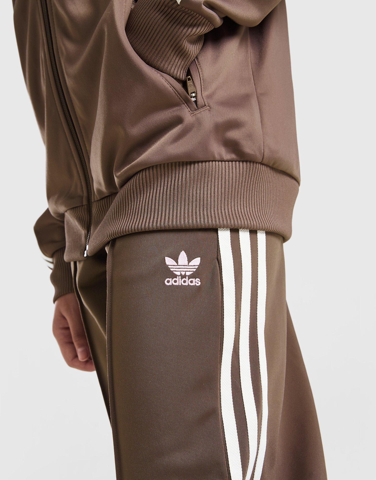 adidas Originals Girls' Firebird Wide Leg Track Pants Junior