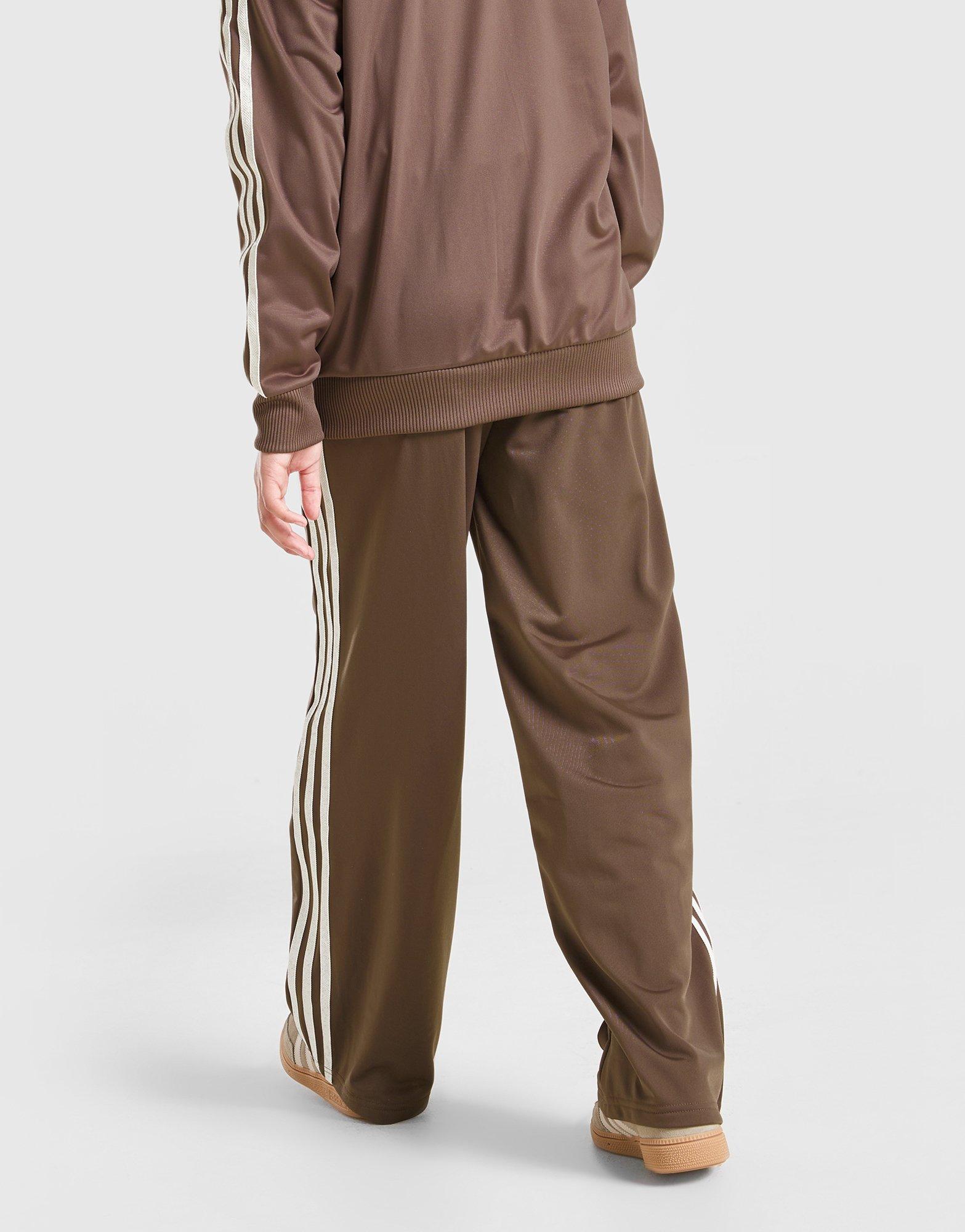 adidas Originals Girls' Firebird Wide Leg Track Pants Junior