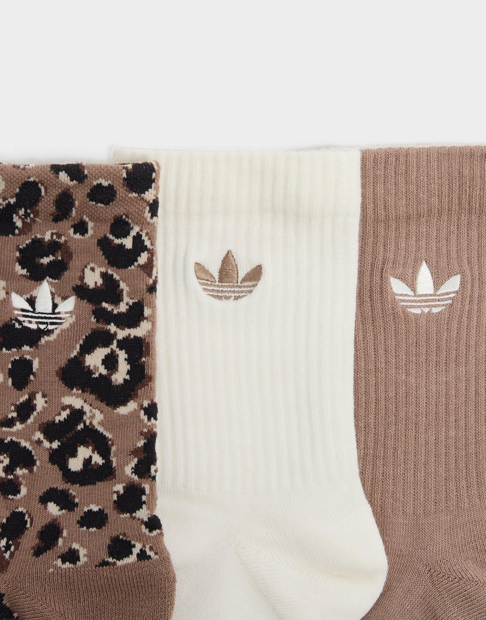 adidas Originals Calcetines 3-Pack Mid-Cut Crew
