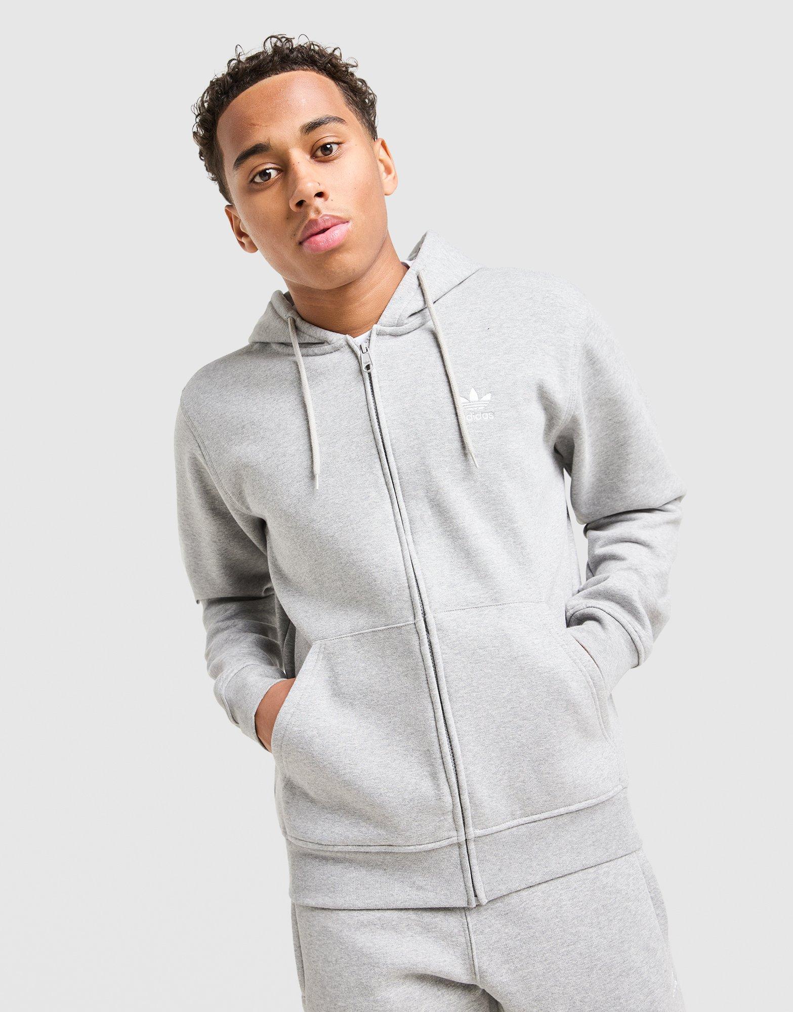 adidas Trefoil Essentials Full Zip Hoodie