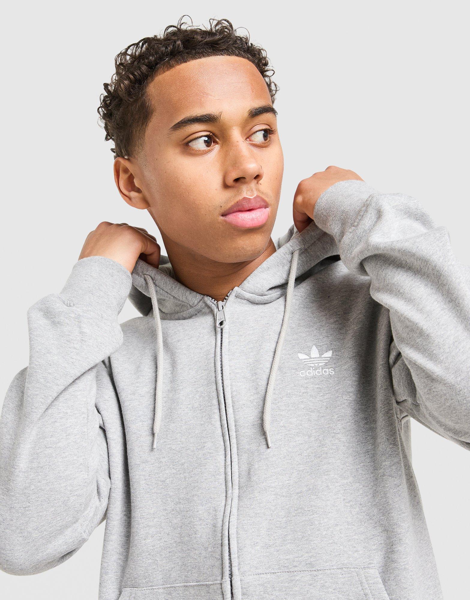 adidas Trefoil Essentials Full Zip Hoodie