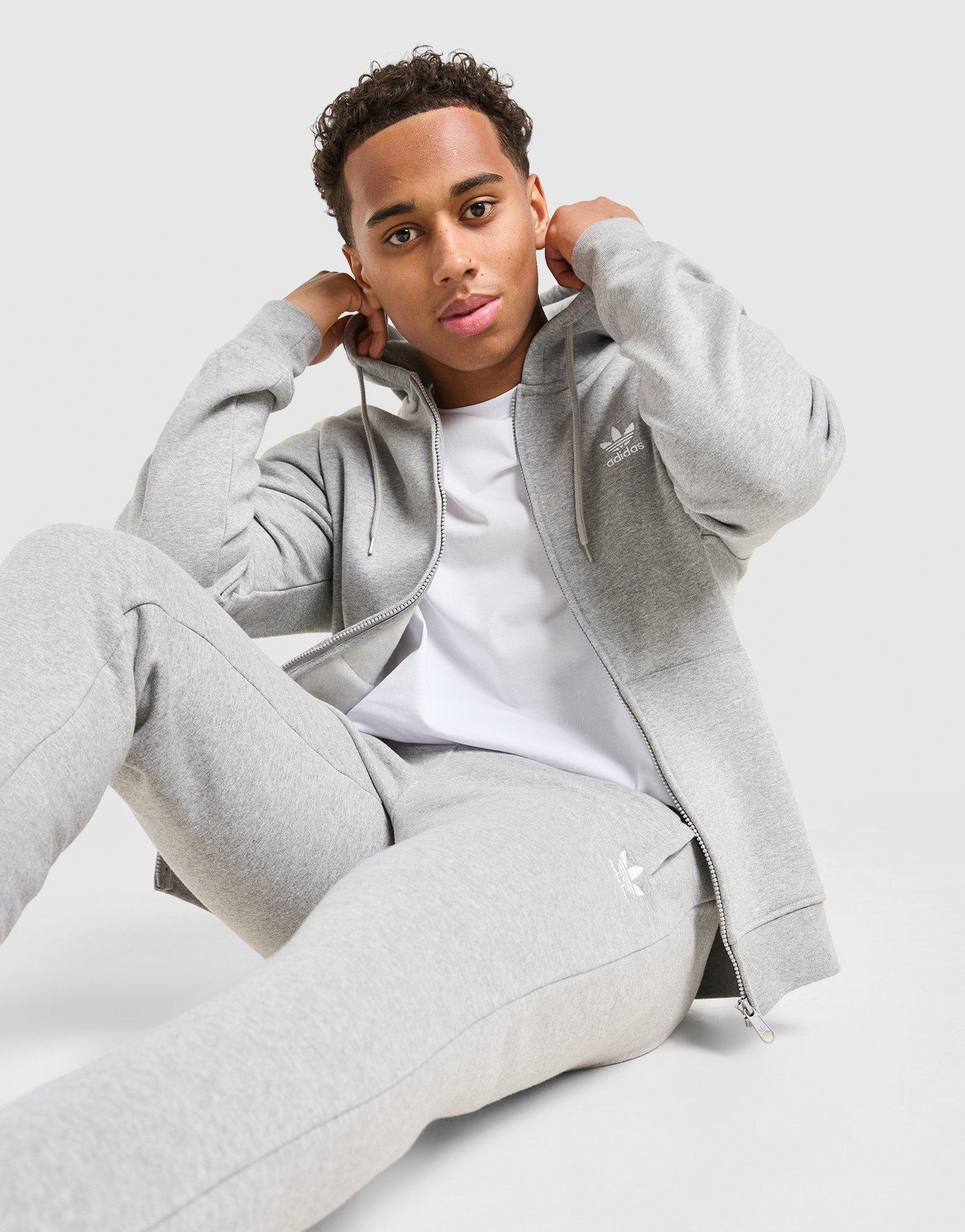 adidas Felpa con Cappuccio Trefoil Essentials