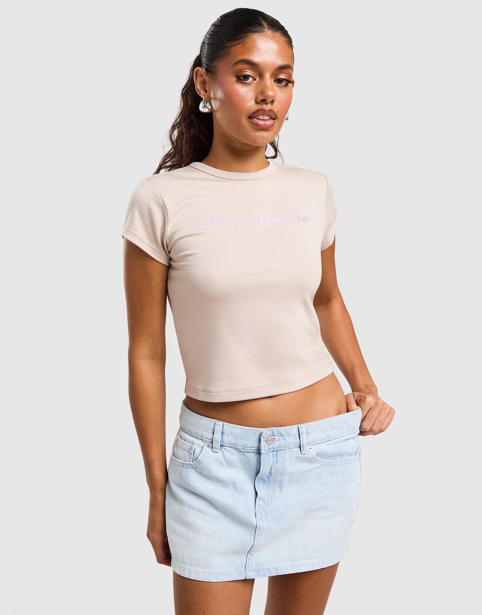 JUICY COUTURE Diamante Slim T-Shirt