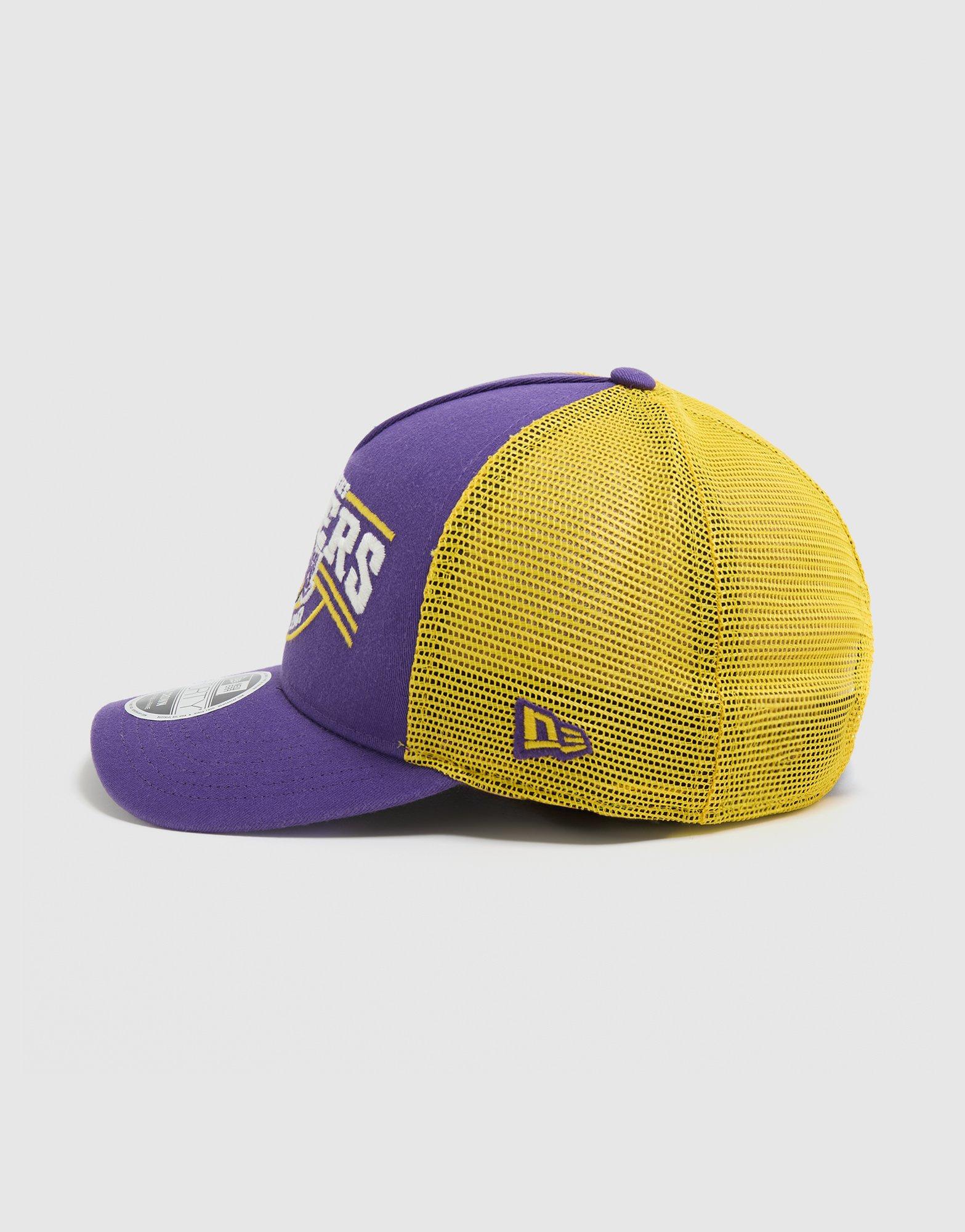New Era NBA LA Lakers M-Crown 9FORTY Trucker Cap