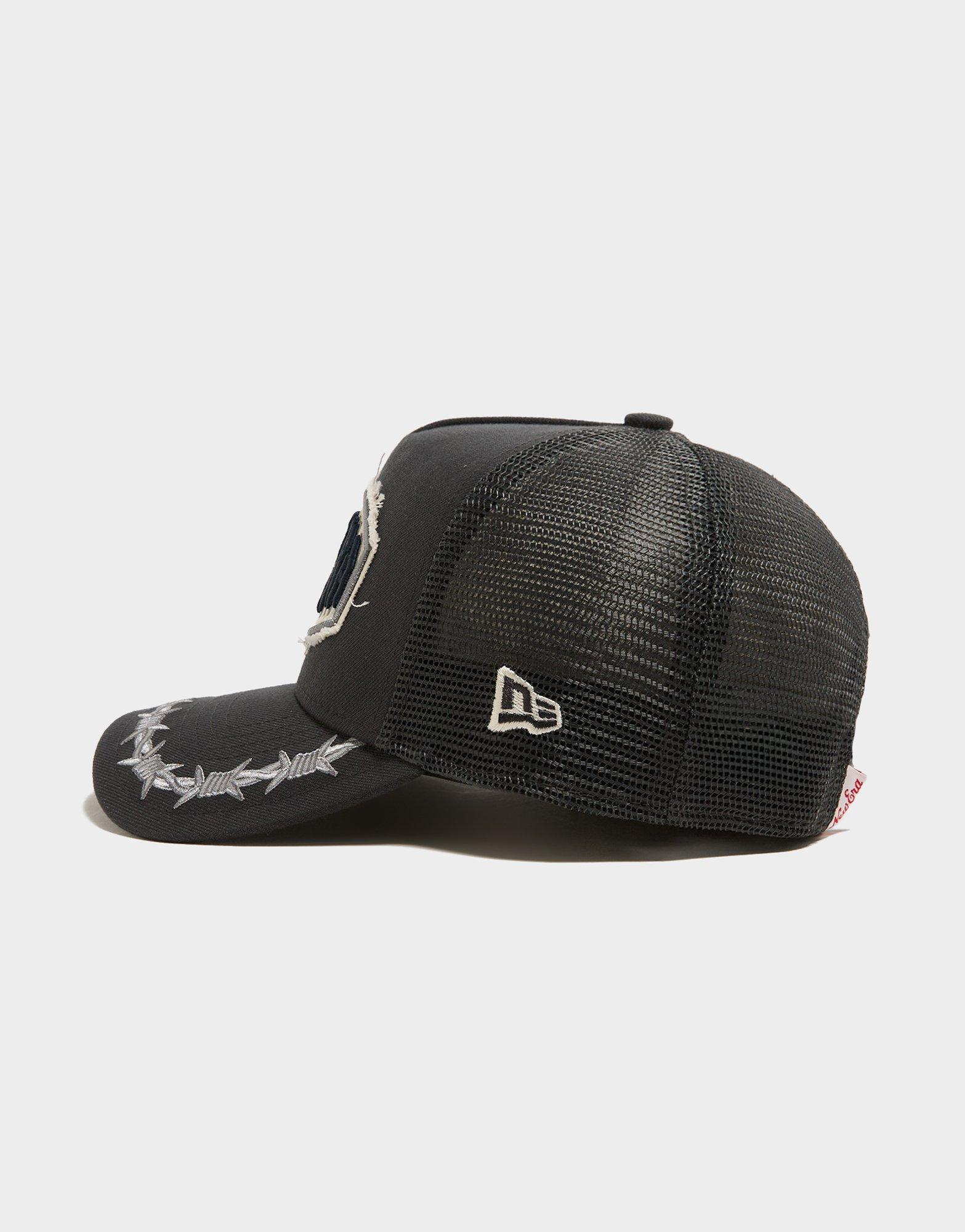 New Era Distressed Patch 9FORTY E-Frame Trucker Cap