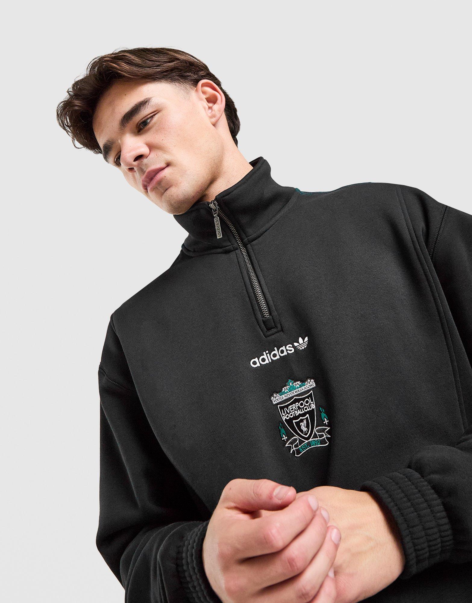 adidas Originals Liverpool FC EQT 1/2 Zip Sweatshirt