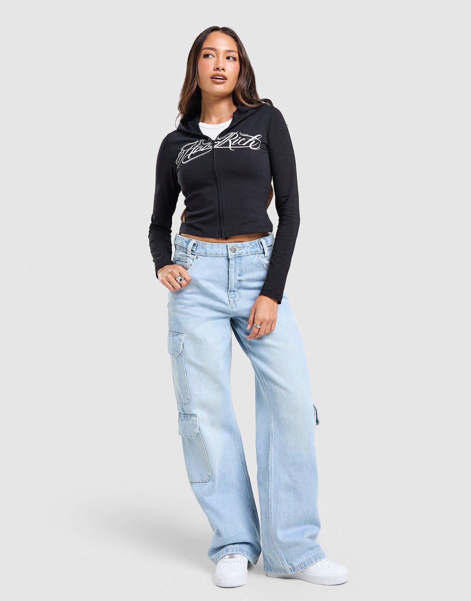 Hoodrich Sync Oversized Wide Leg Jeans