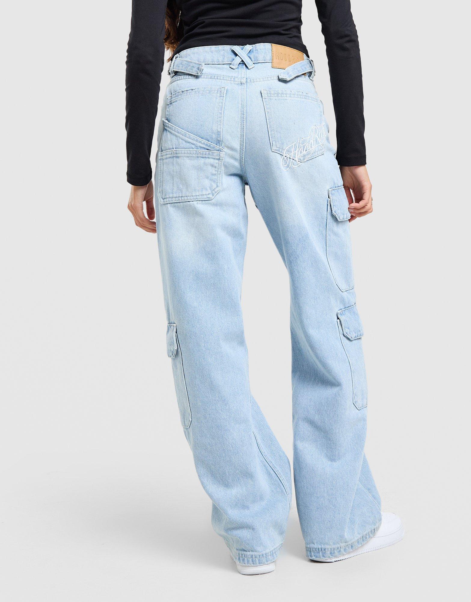 Hoodrich Sync Oversized Wide Leg Jeans