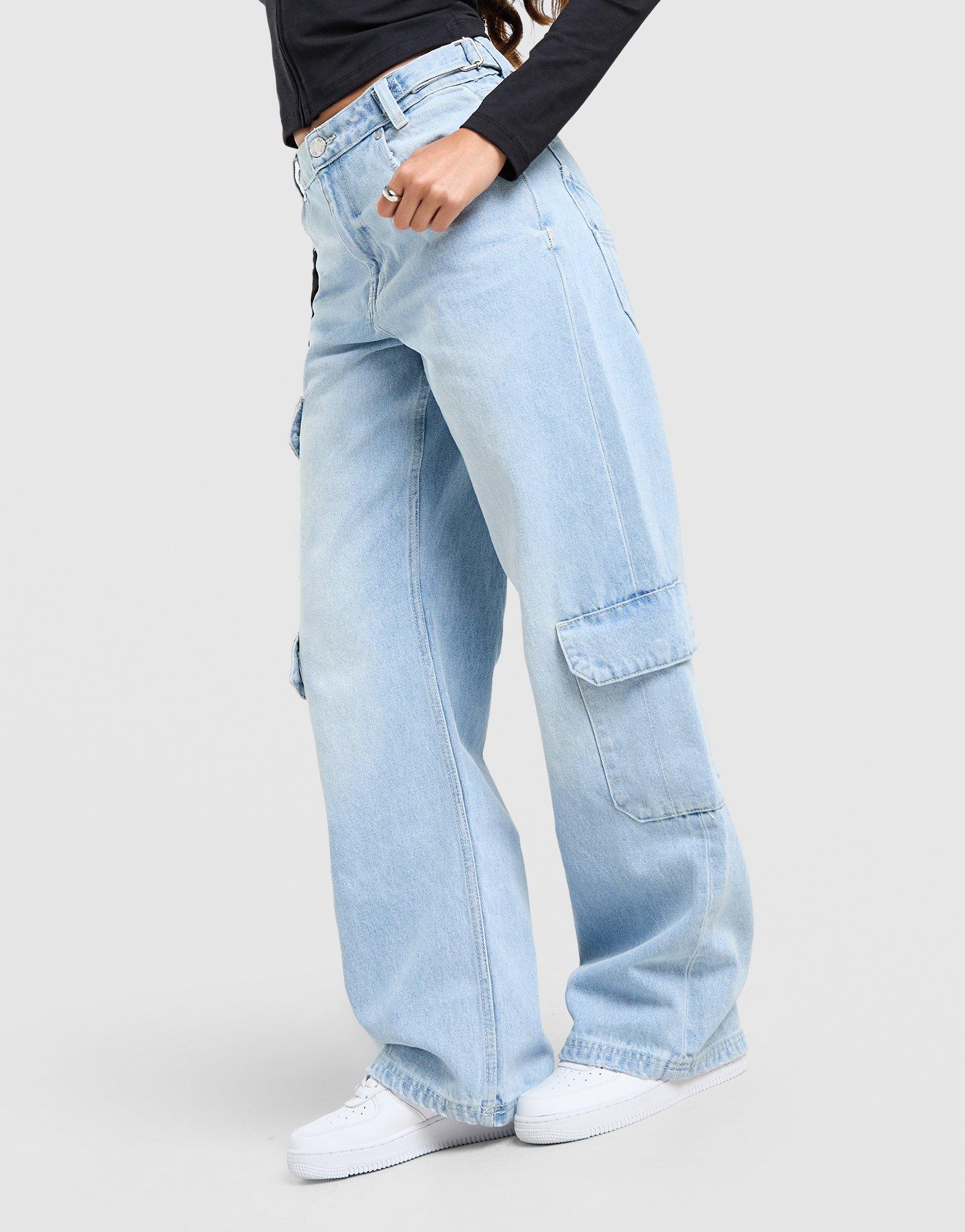 Hoodrich Sync Oversized Wide Leg Jeans