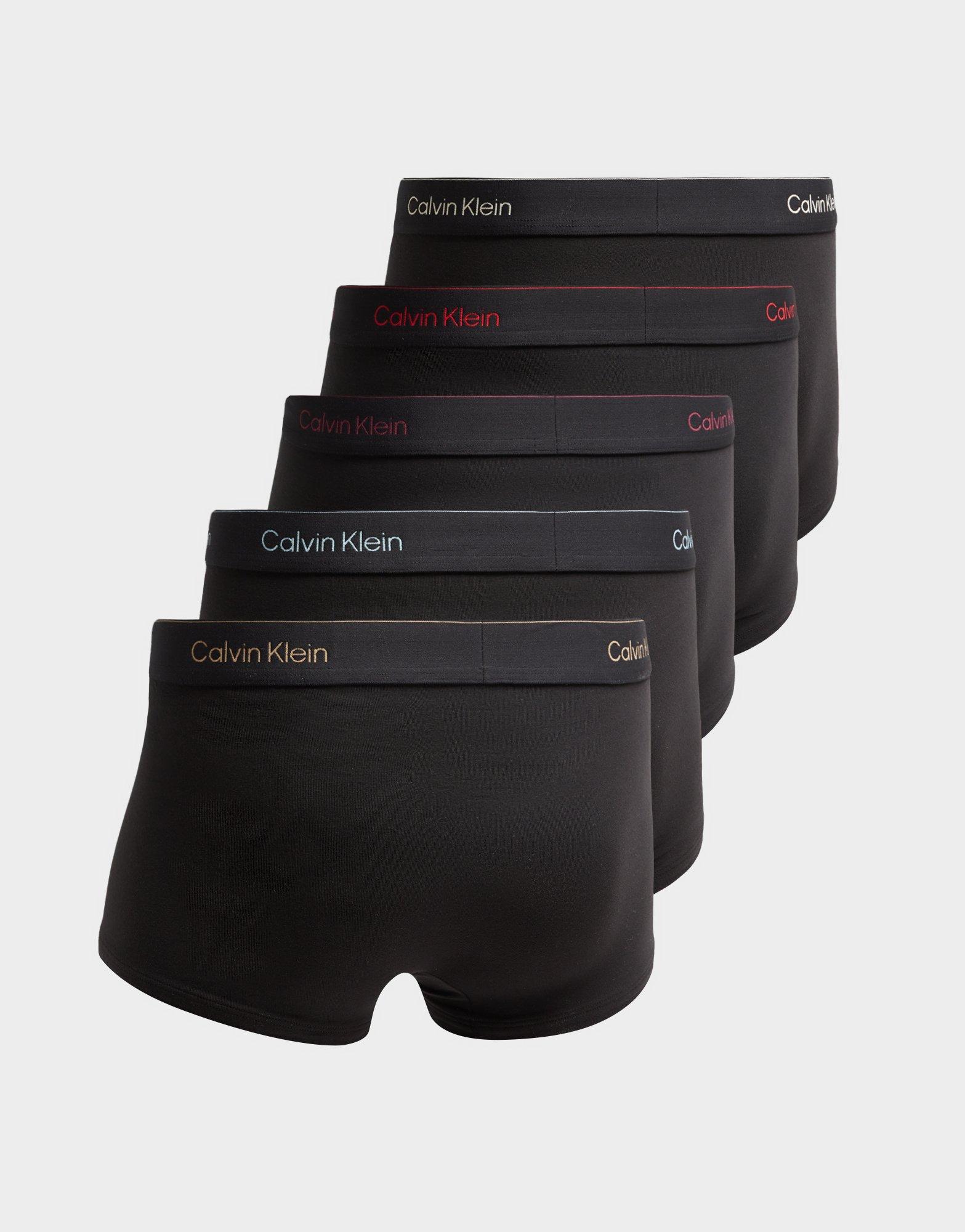 Calvin Klein Underwear 5-Pack Low Rise Icon Trunks