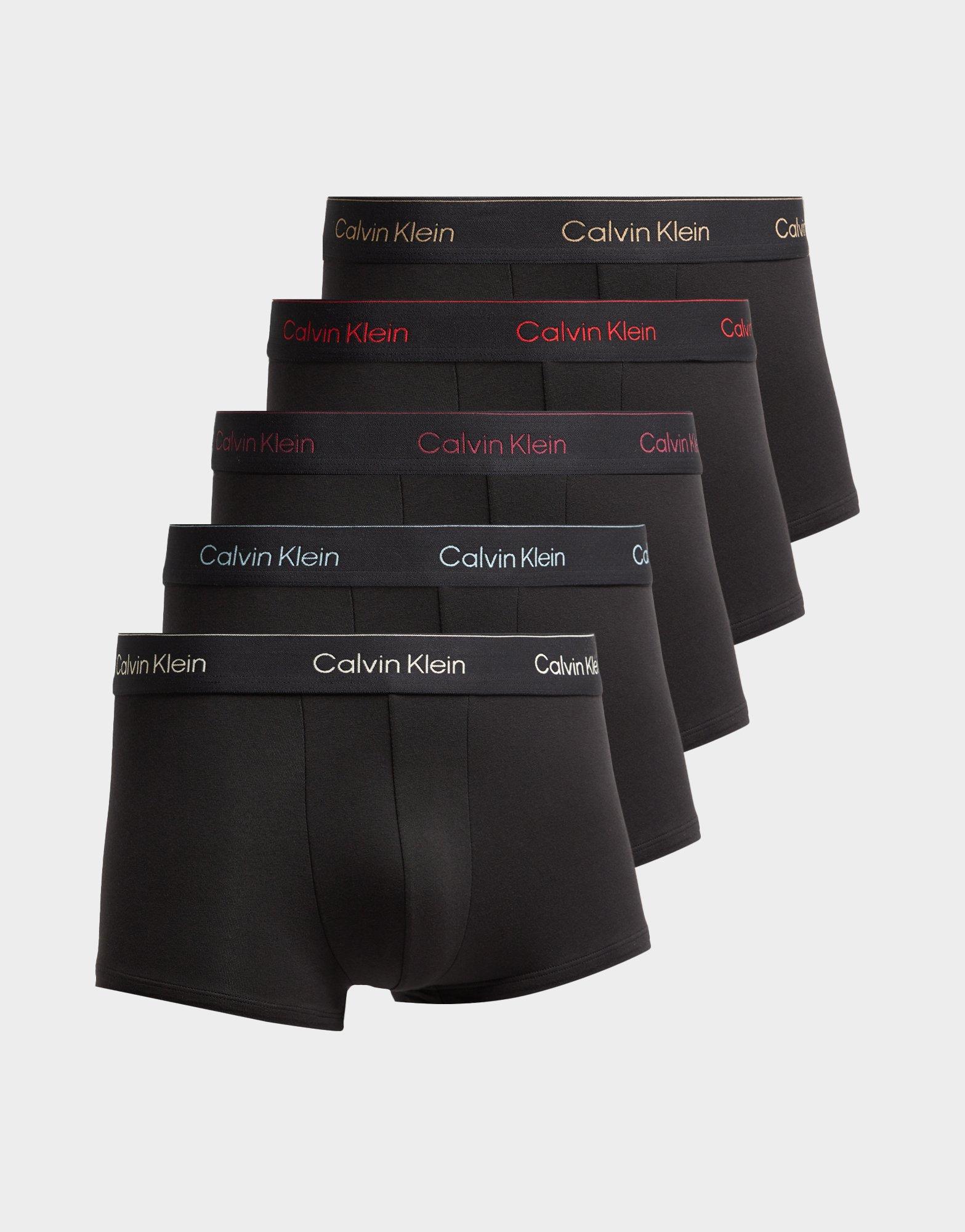 Calvin Klein Underwear 5-Pack Low Rise Icon Trunks
