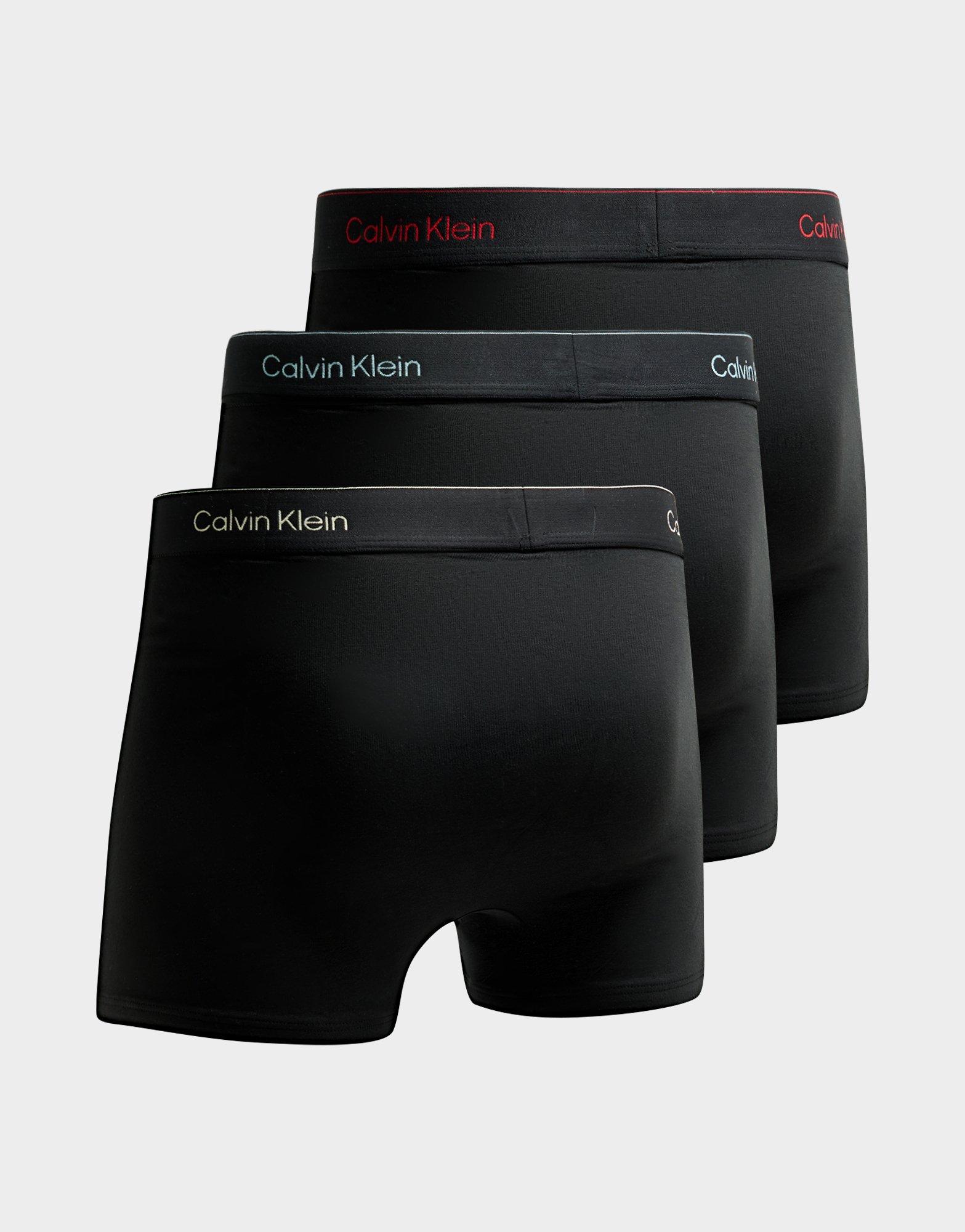 Calvin Klein Underwear 3-Pack Icon Relaxed Trunks