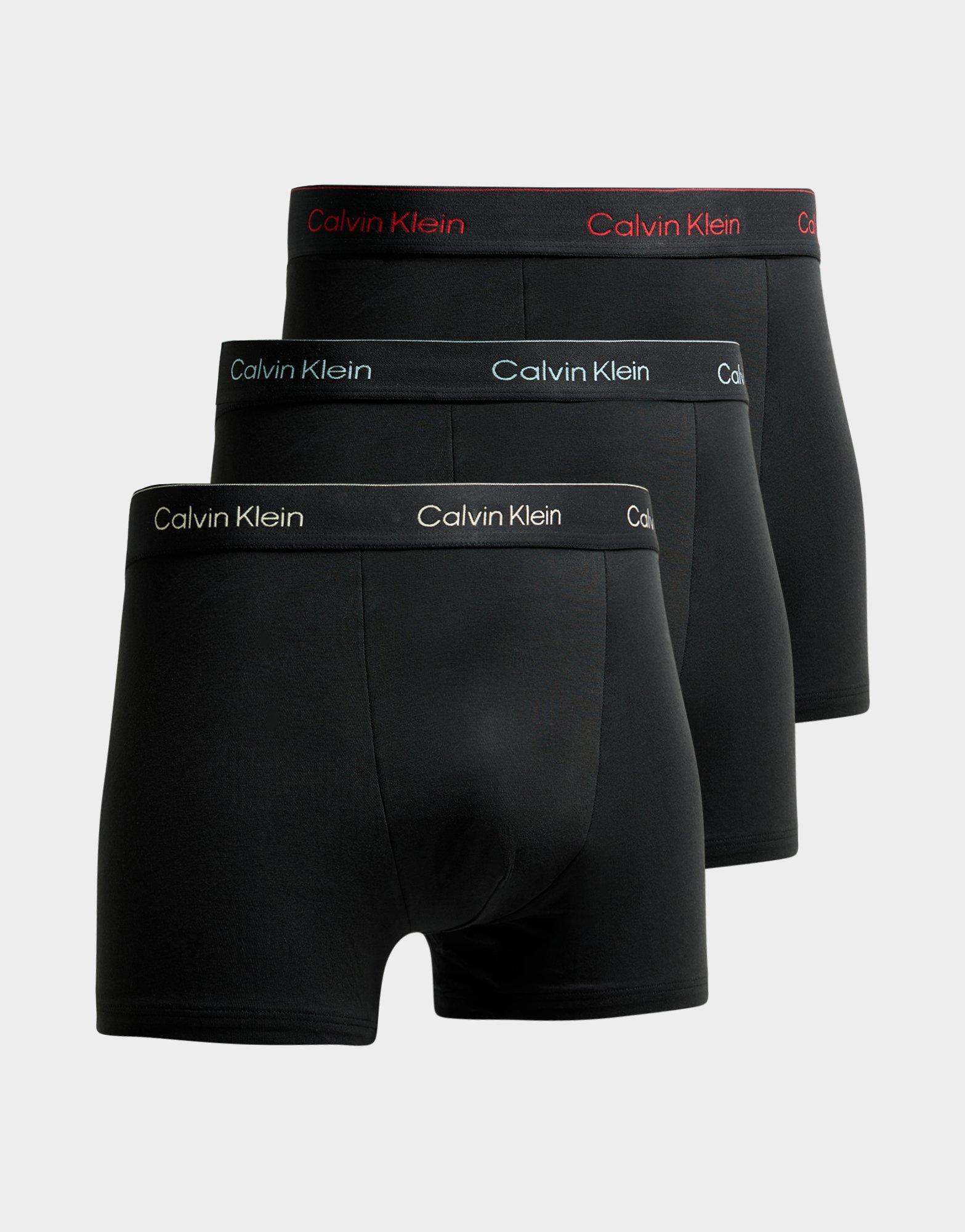 Calvin Klein Underwear 3-Pack Icon Relaxed Trunks
