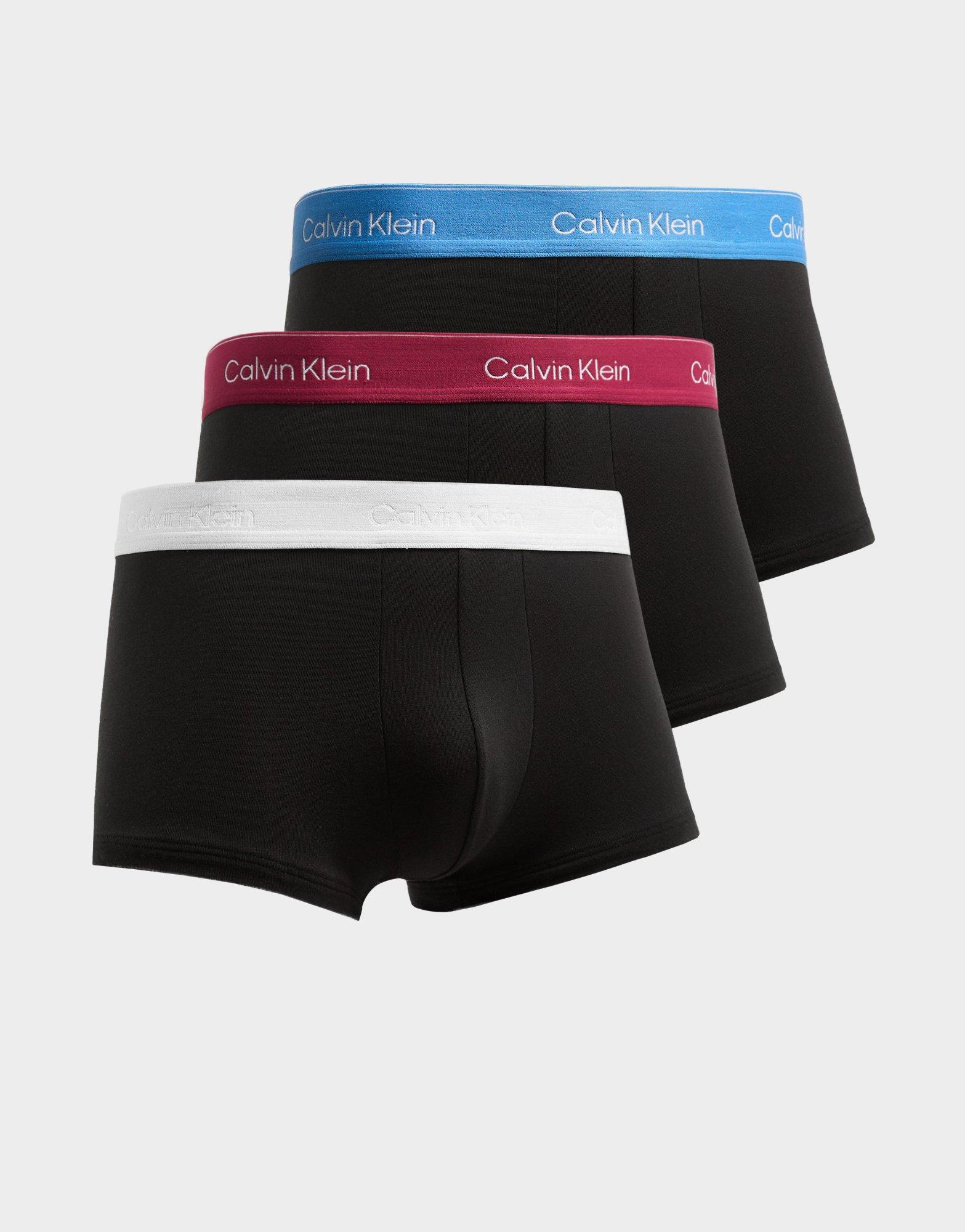 Calvin Klein Underwear 3-Pack Icon Low Rise Trunks
