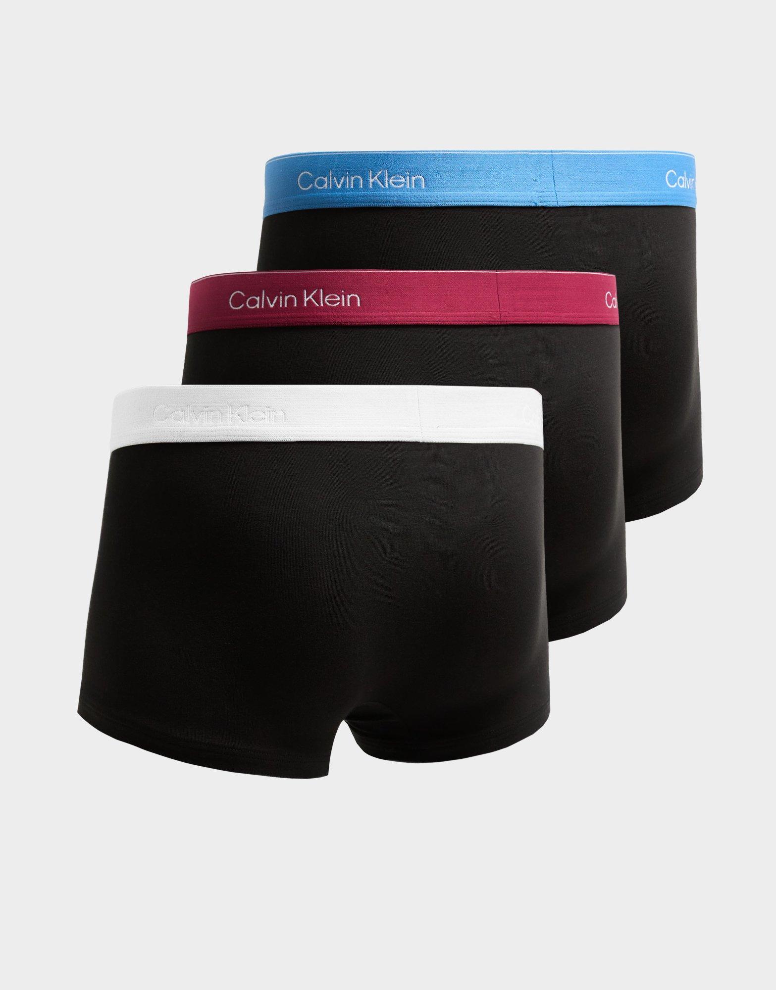 Calvin Klein Underwear 3-Pack Icon Low Rise Trunks