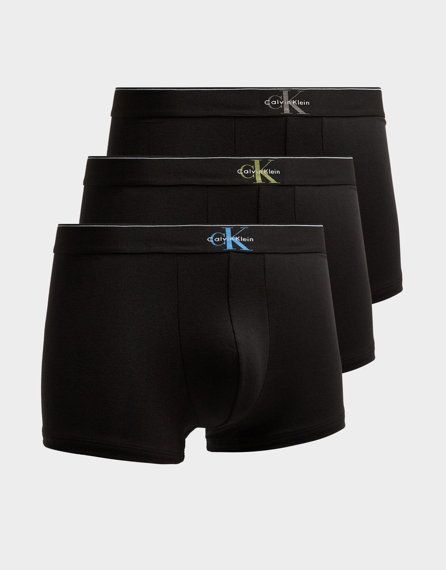 Calvin Klein Underwear 3-Pack Mono Logo Trunks