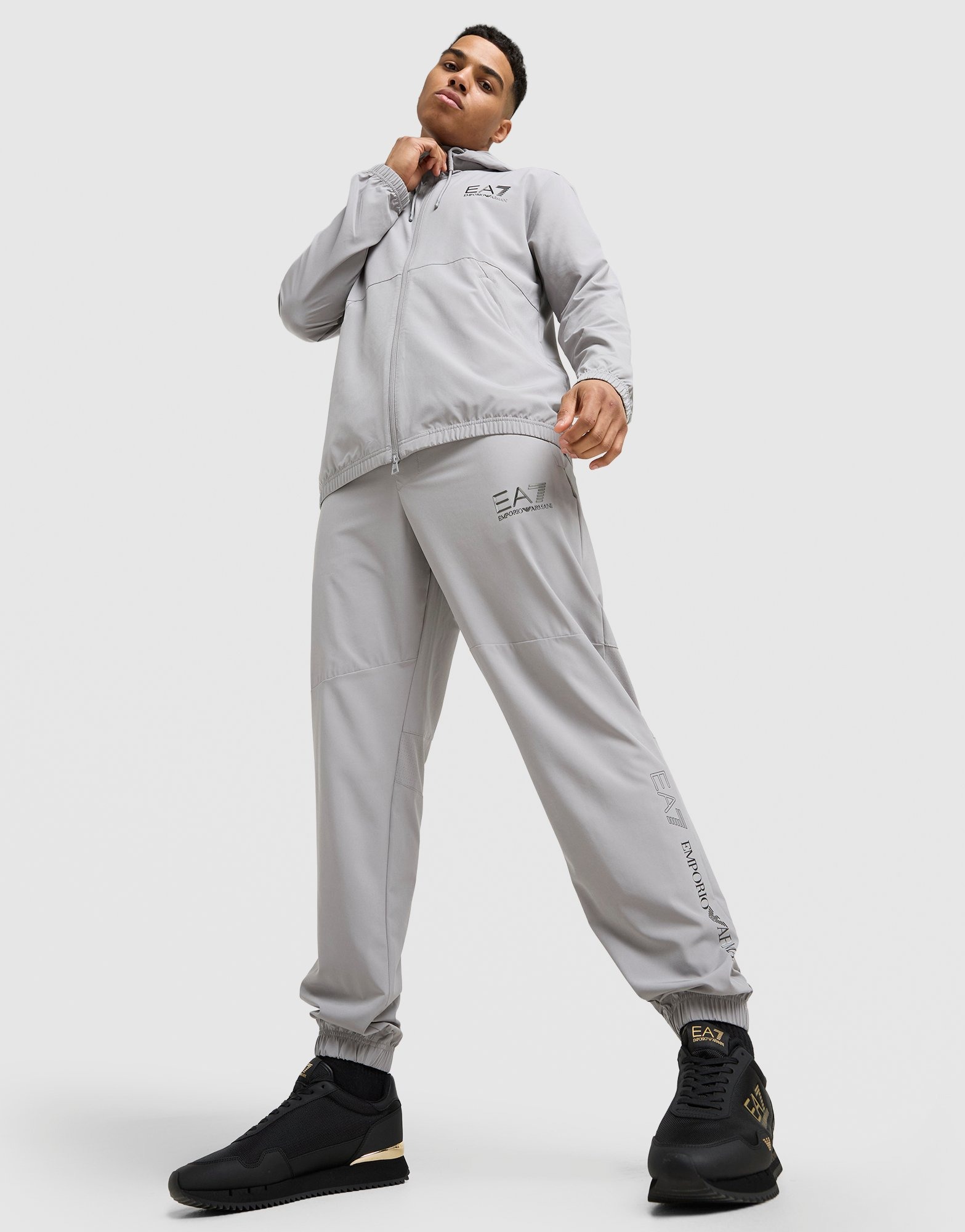Grey EA7 Emporio Armani Ventus Track Pants - JD Sports Australia