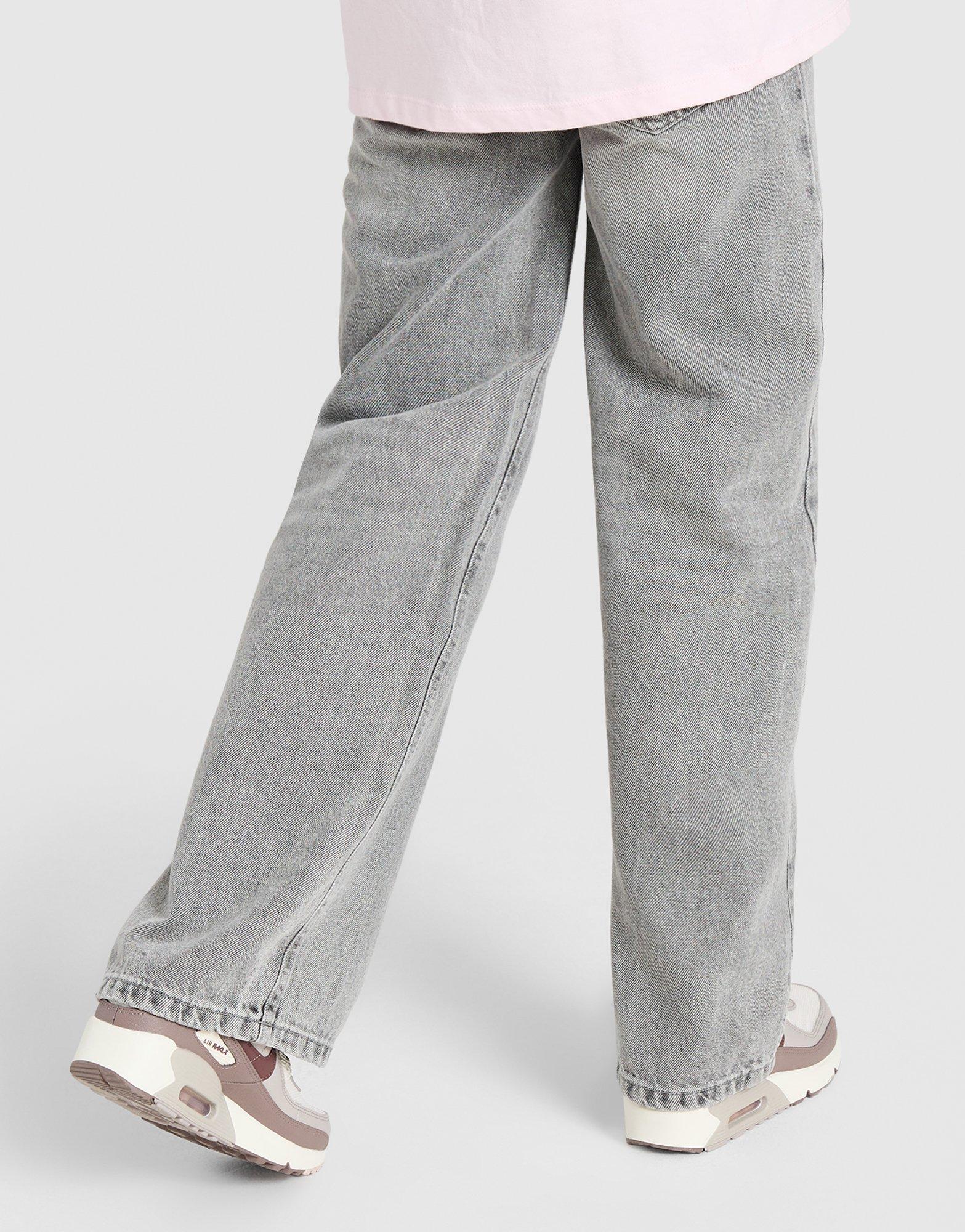 Pink Soda Sport Girls' Satin Bow Jeans Junior