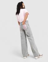 Pink Soda Sport Girls' Satin Bow Jeans Junior