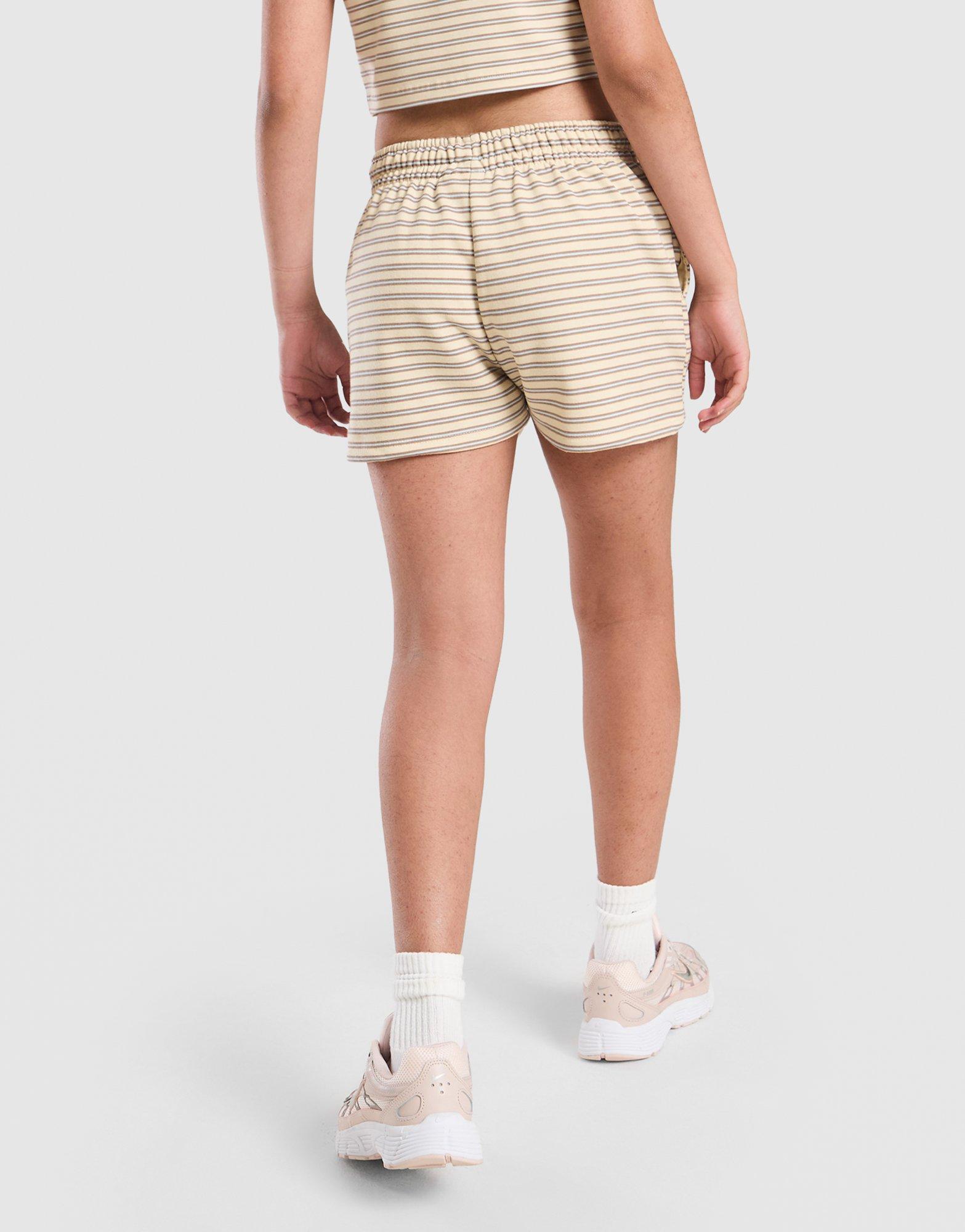 Pink Soda Sport Girls' Stripe Shorts Junior
