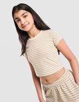 Pink Soda Sport Girls' Stripe Baby T-Shirt Junior