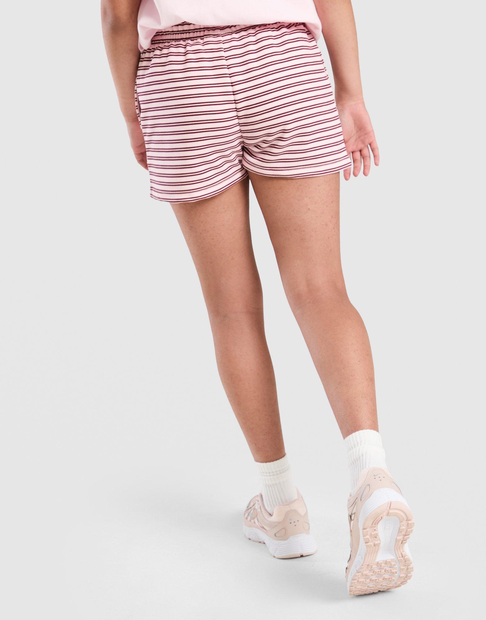 Pink Soda Sport Girls' Stripe Shorts Junior