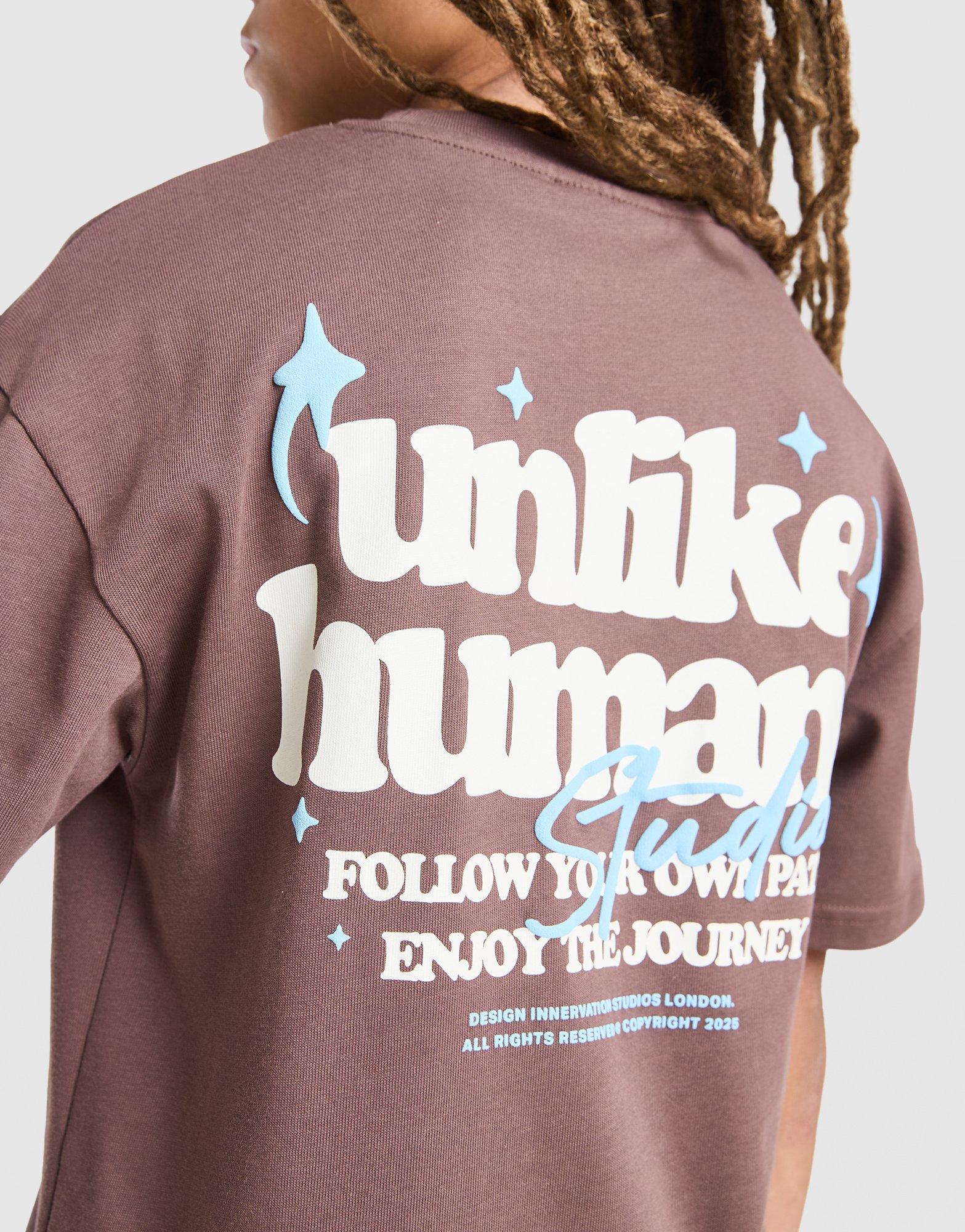 Unlike Humans Crafted T-Shirt Junior