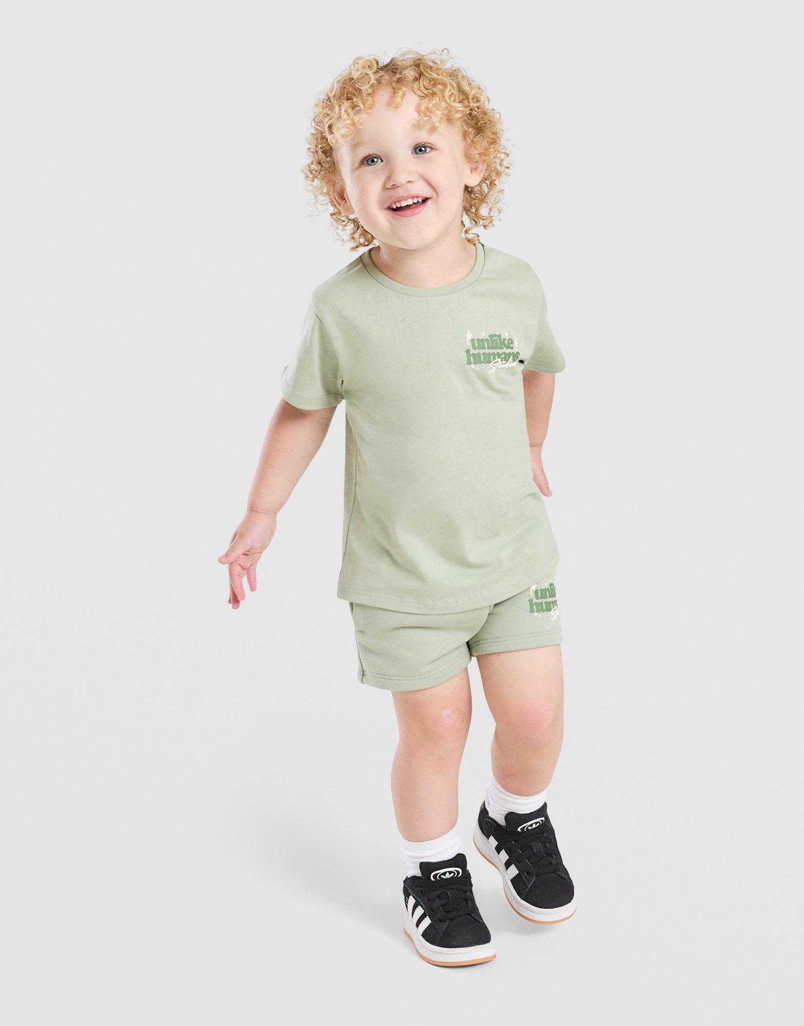 Unlike Humans Crafted T-Shirt/Shorts Set Infant