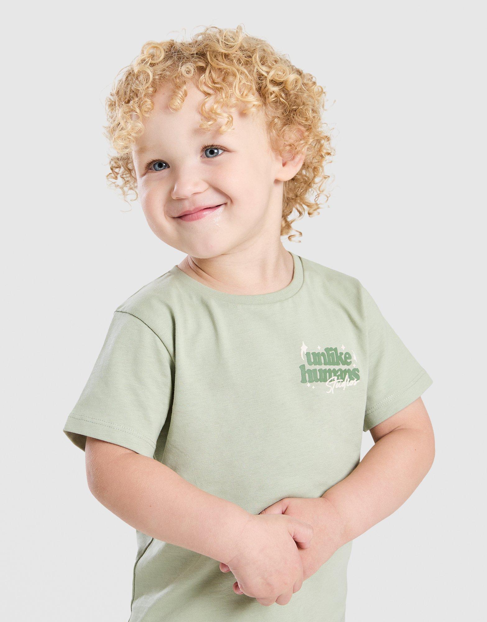 Unlike Humans Crafted T-Shirt/Shorts Set Infant