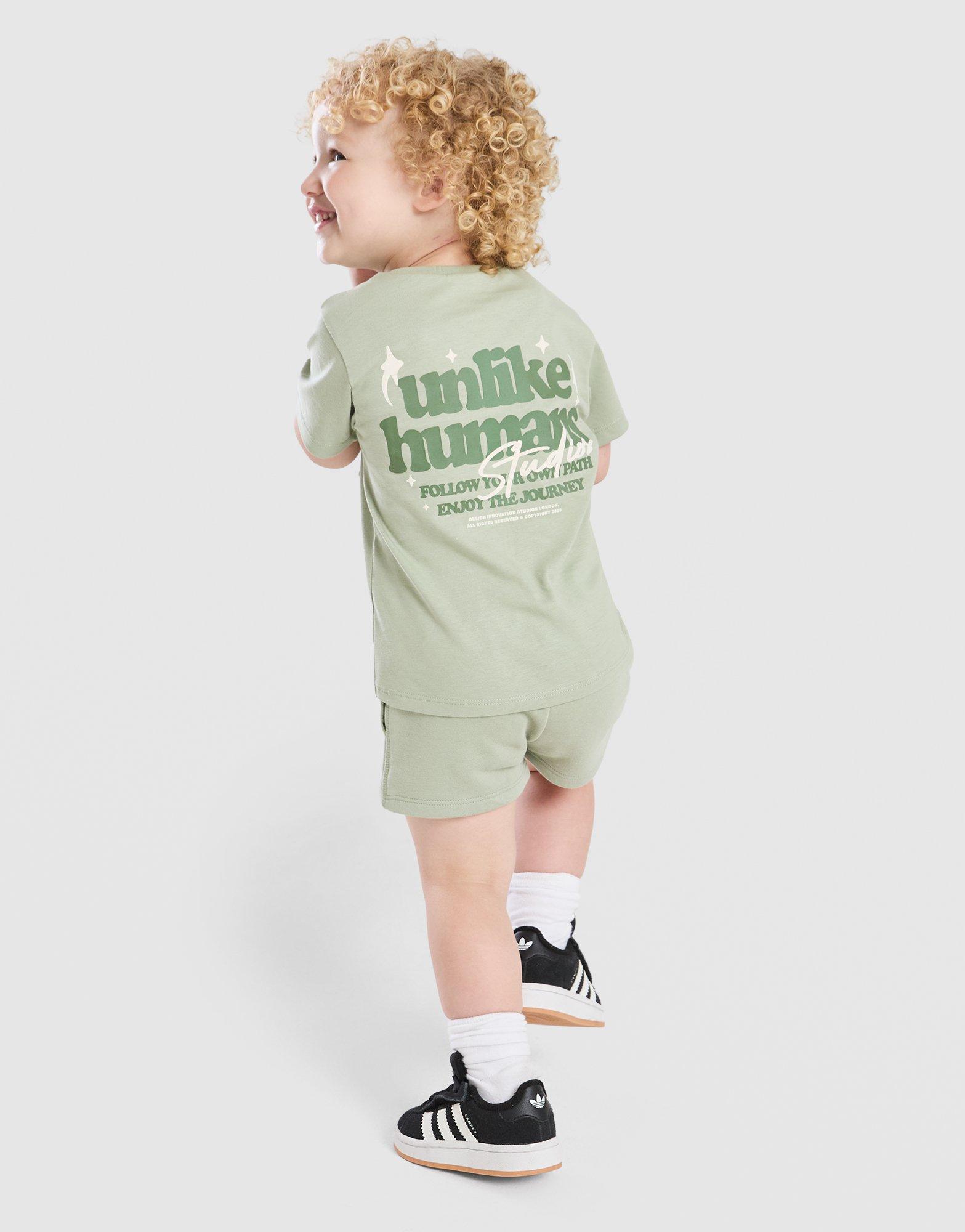 Unlike Humans Crafted T-Shirt/Shorts Set Infant