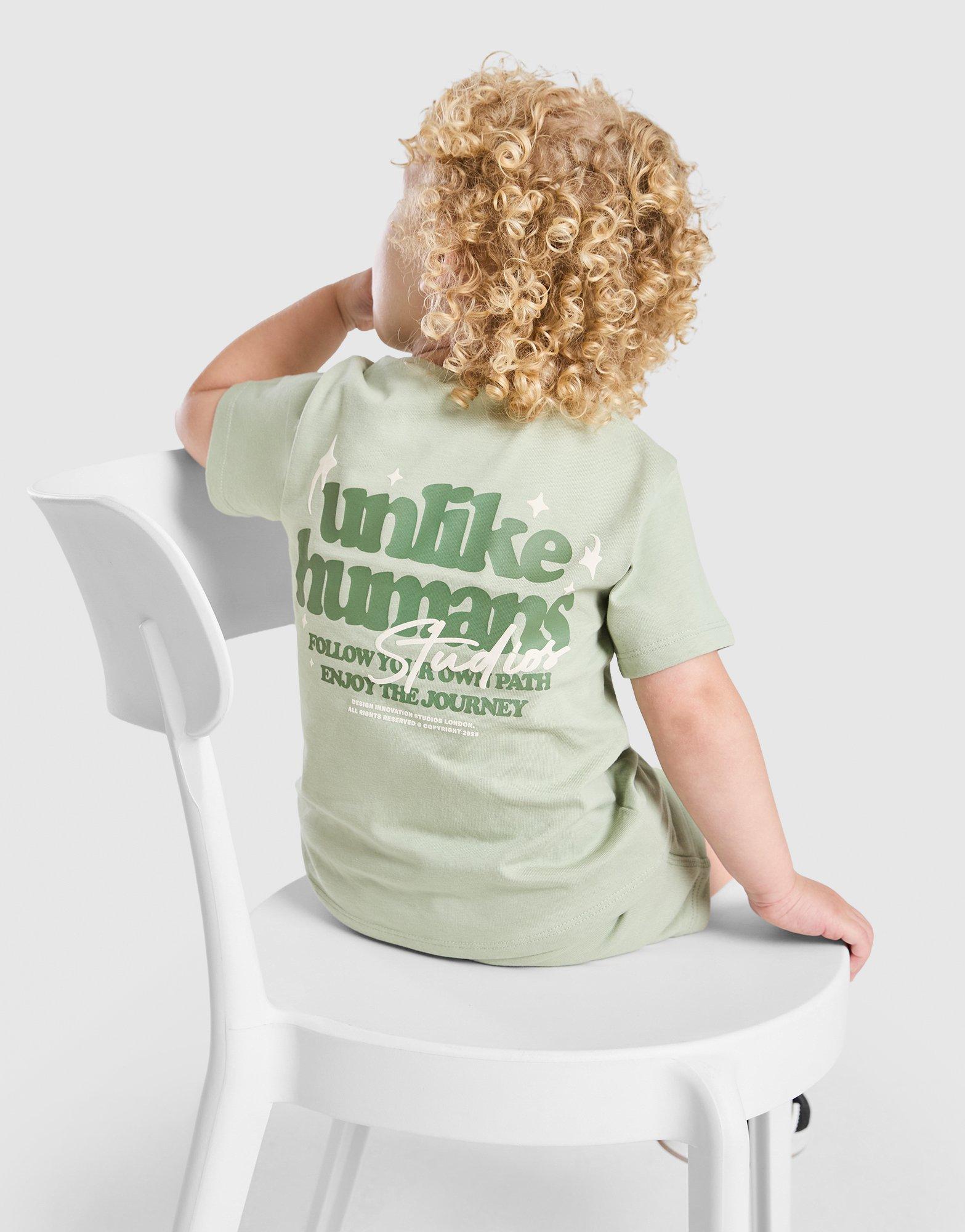 Unlike Humans Crafted T-Shirt/Shorts Set Infant