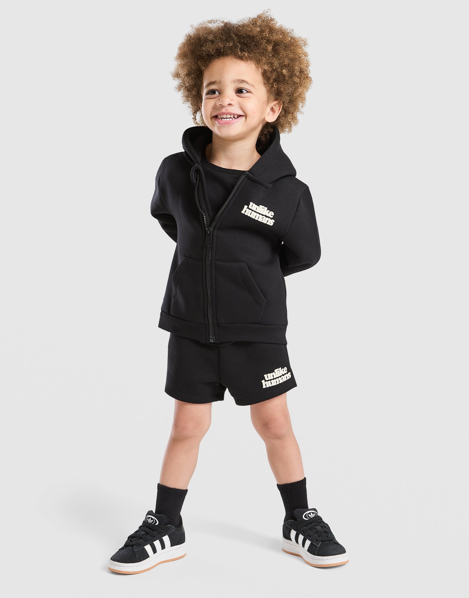Black Unlike Humans Full Zip 3-Piece Set Infant - JD Sports Australia