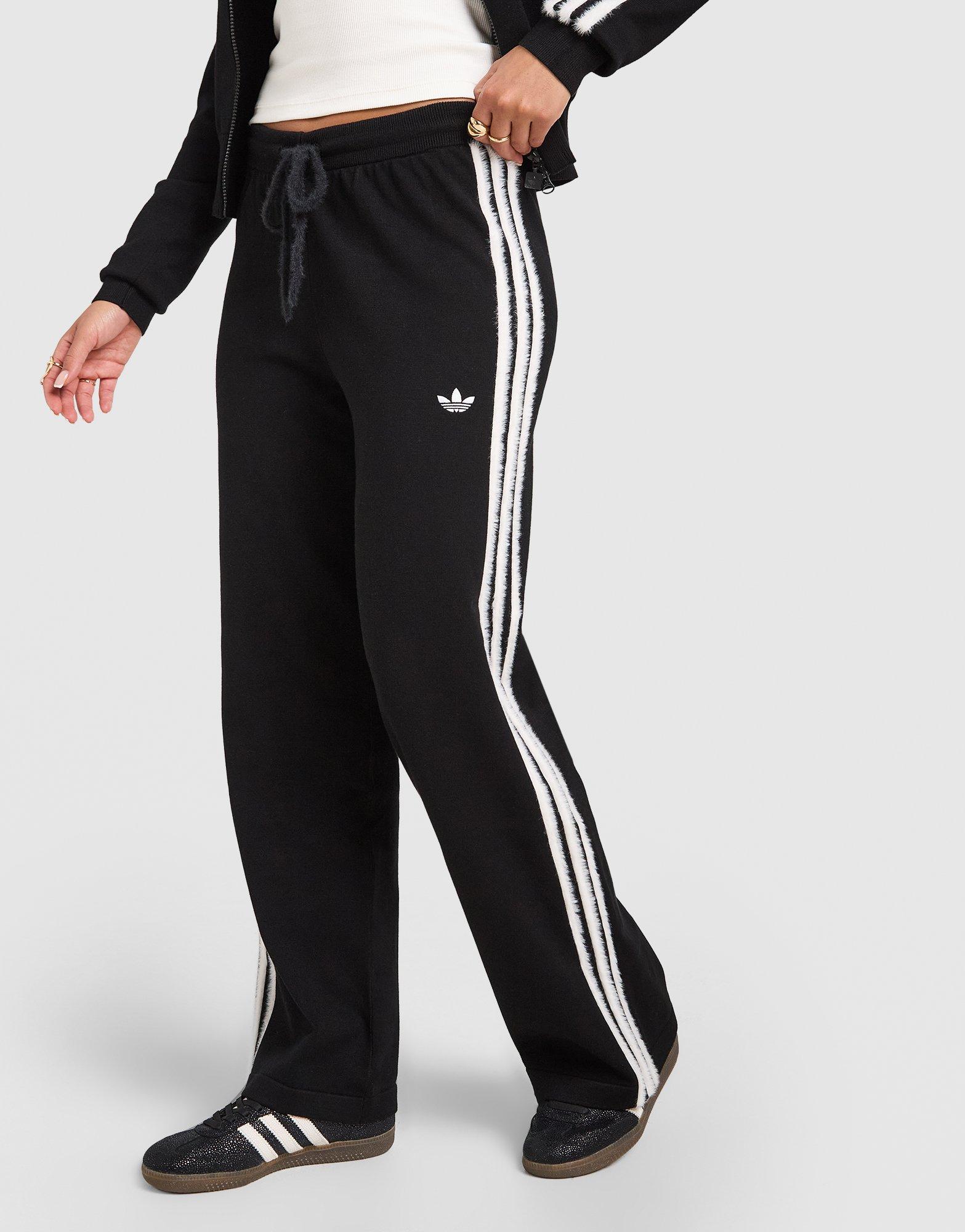 adidas Originals Fluffy 3-Stripes Knit Joggers