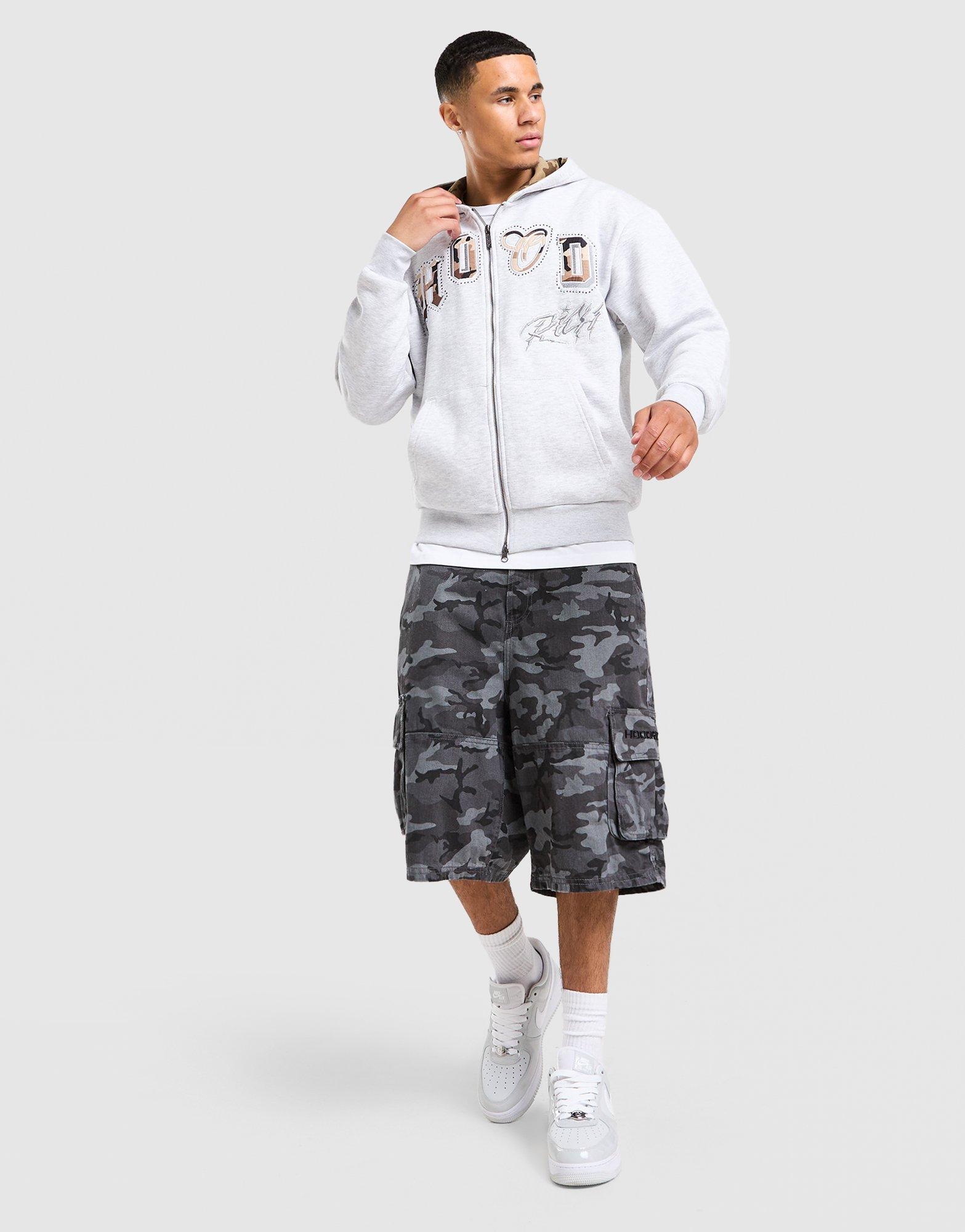 Hoodrich Camo Iron Full Zip Hoodie