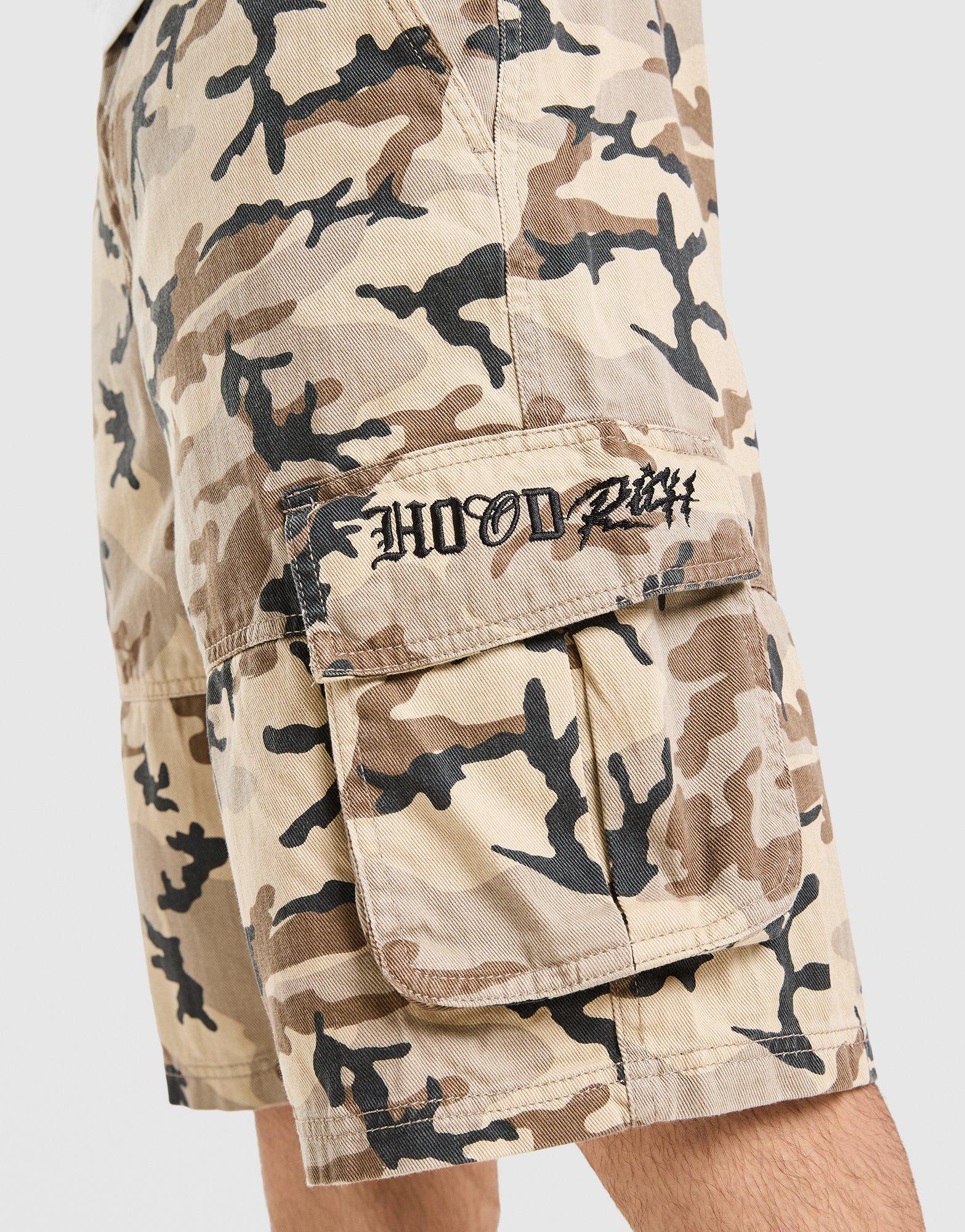 Hoodrich Camo Iron Jorts