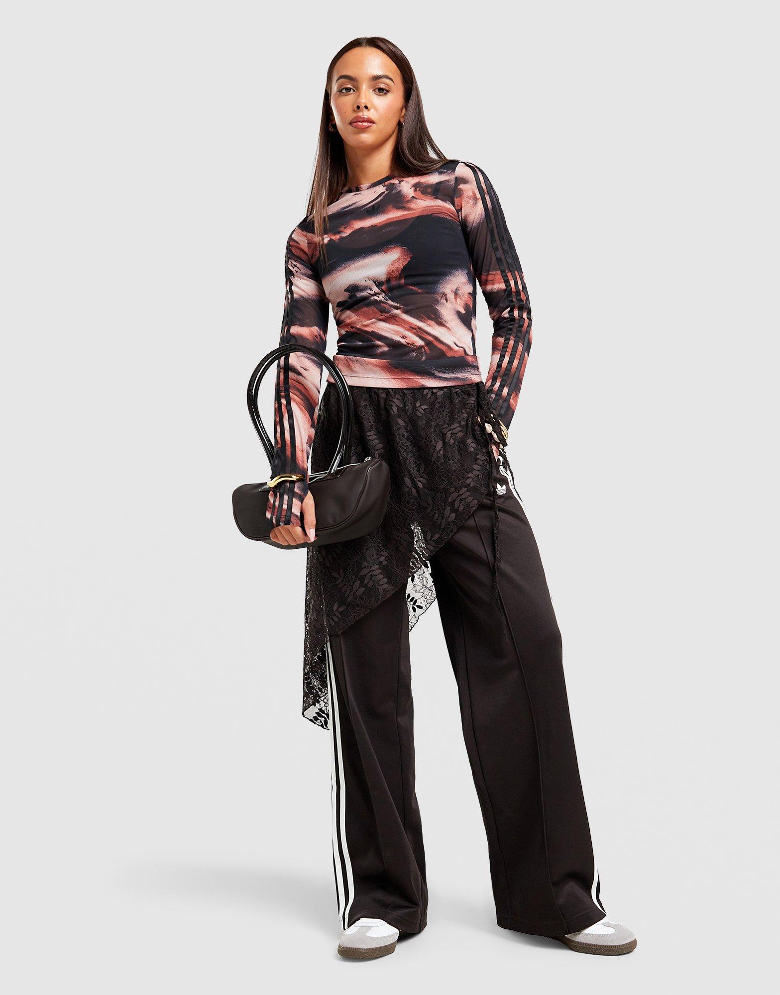 adidas Originals Pantalón 2in1 Firebird Loose Con Falda De Encaje