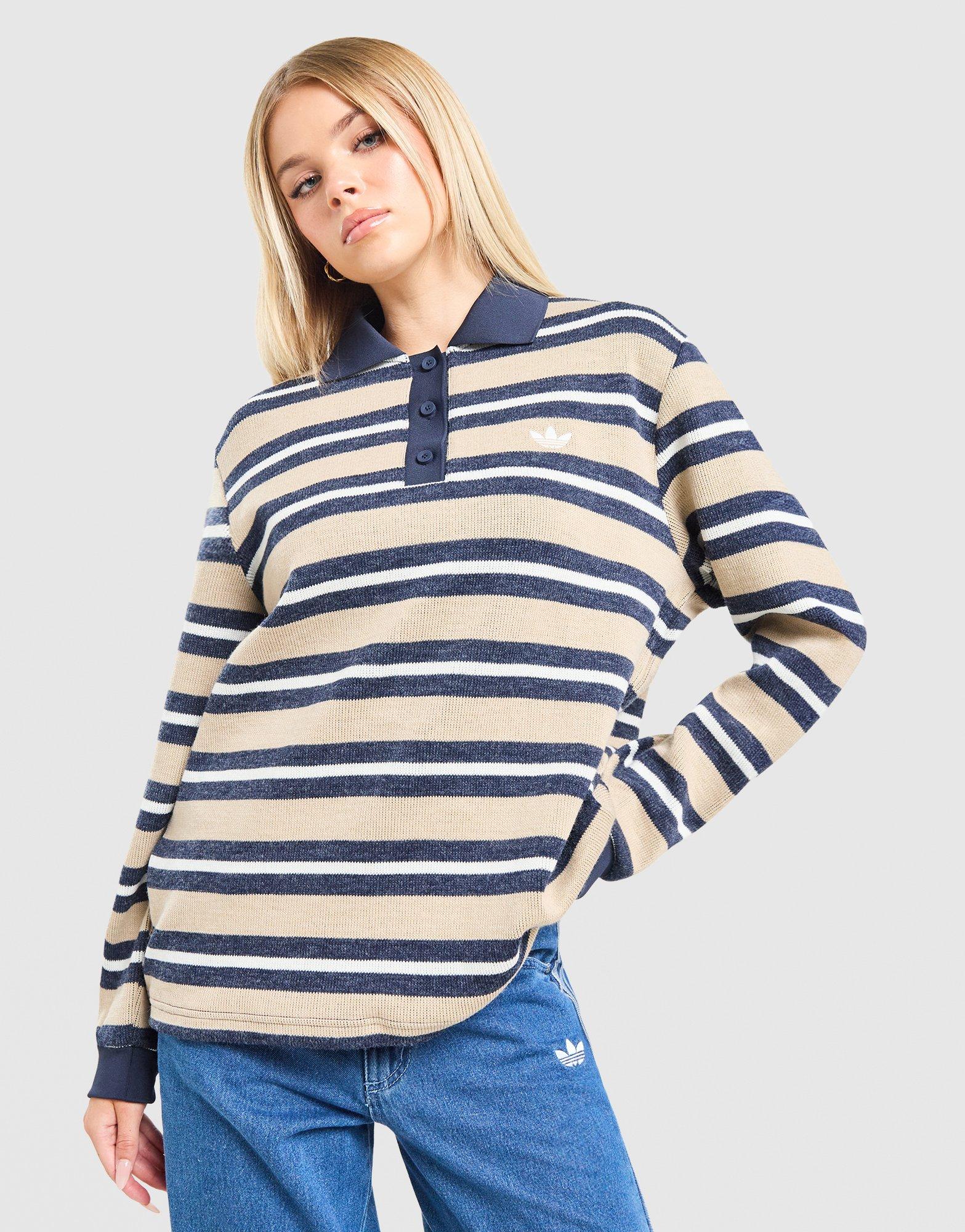 adidas Originals 3-Stripes Knit Polo Shirt