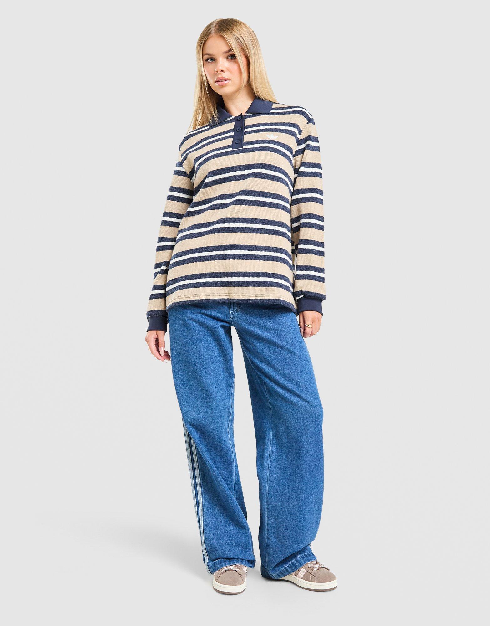 adidas Originals 3-Stripes Knit Polo Shirt