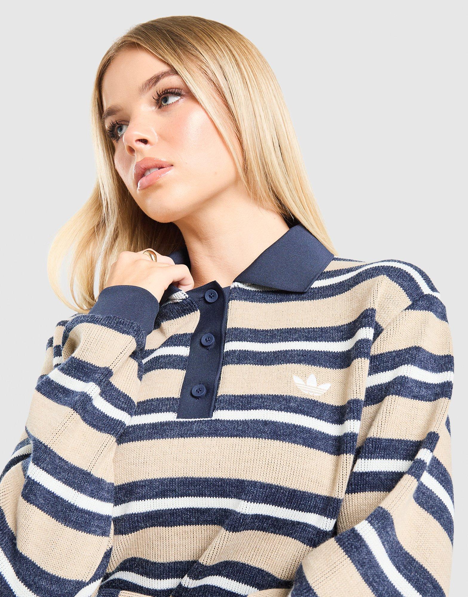 adidas Originals 3-Stripes Knit Polo Shirt